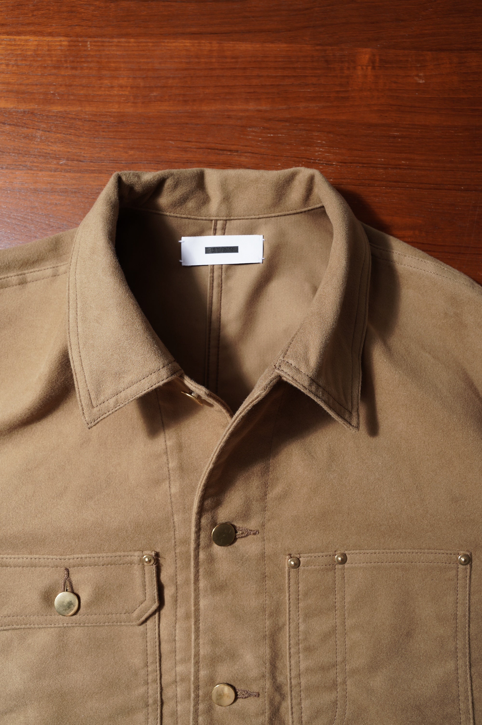 REVERBERATE "COVERALL JACKET" [CAMEL]