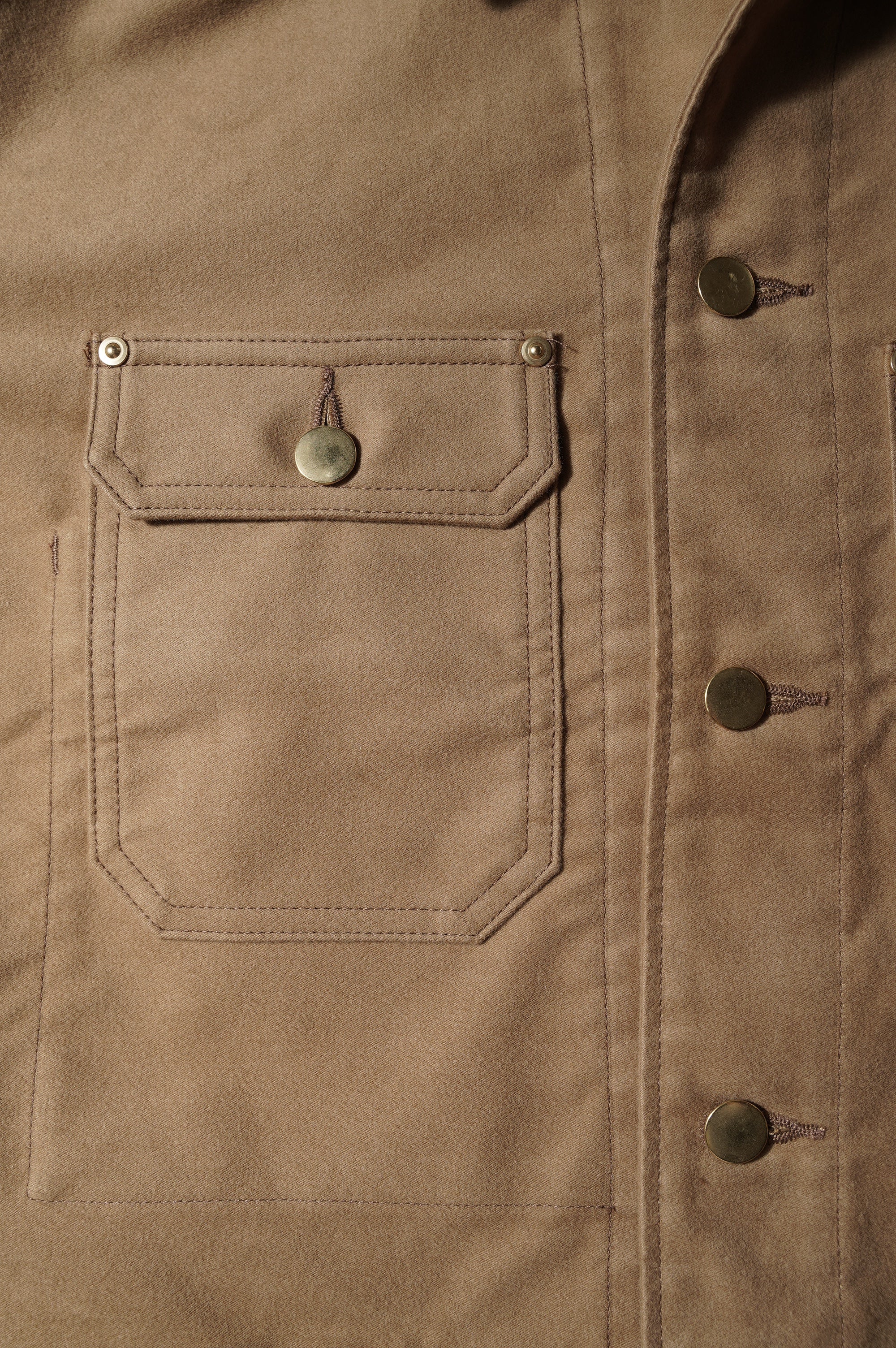 REVERBERATE "COVERALL JACKET" [CAMEL]