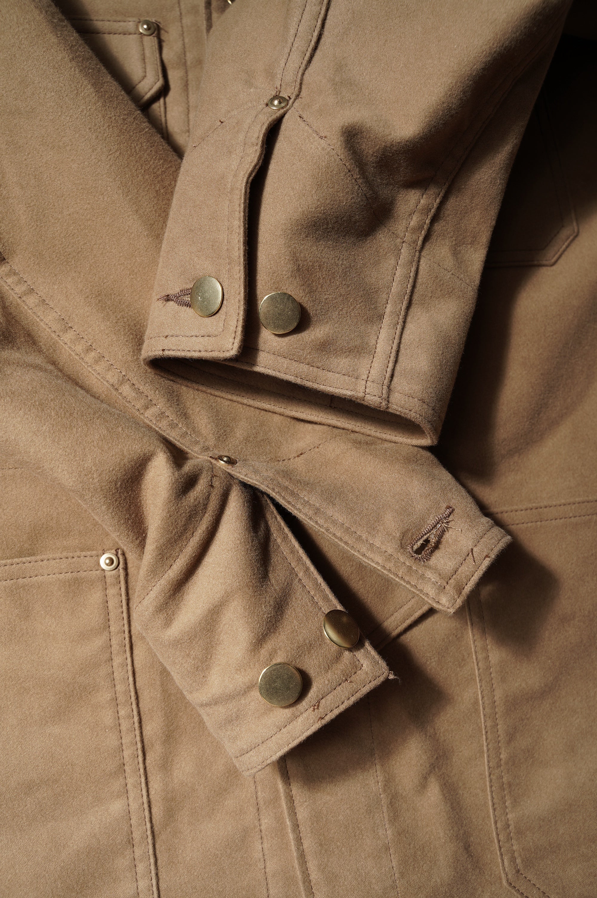 REVERBERATE "COVERALL JACKET" [CAMEL]