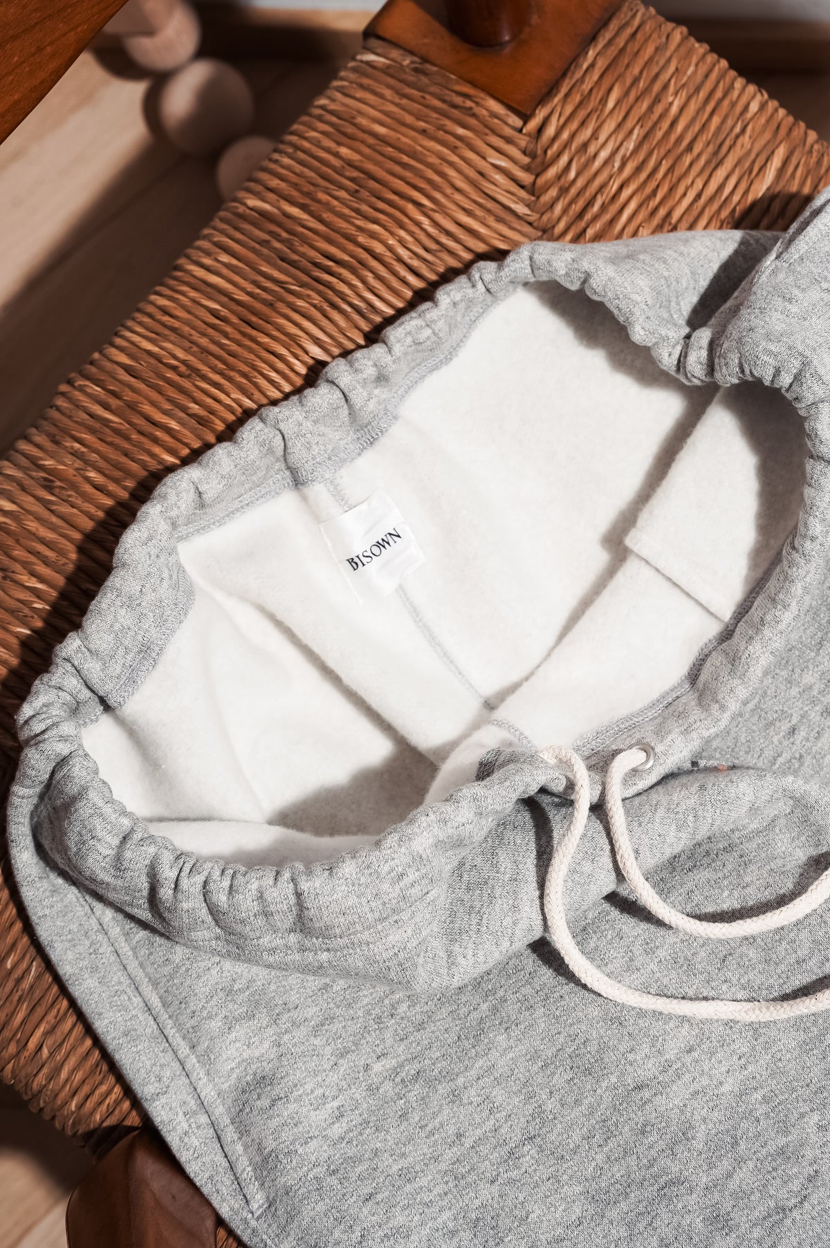 BISOWN "LOOSE SWEAT PANTS" [TOP GRAY]