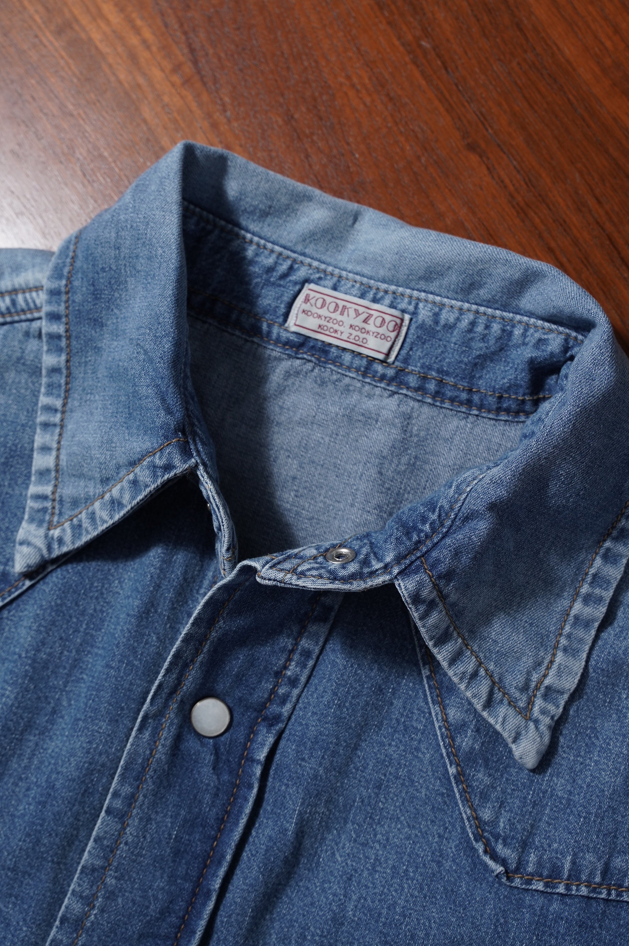 KOOKY ZOO "DENIM WESTERN SHIRTS"