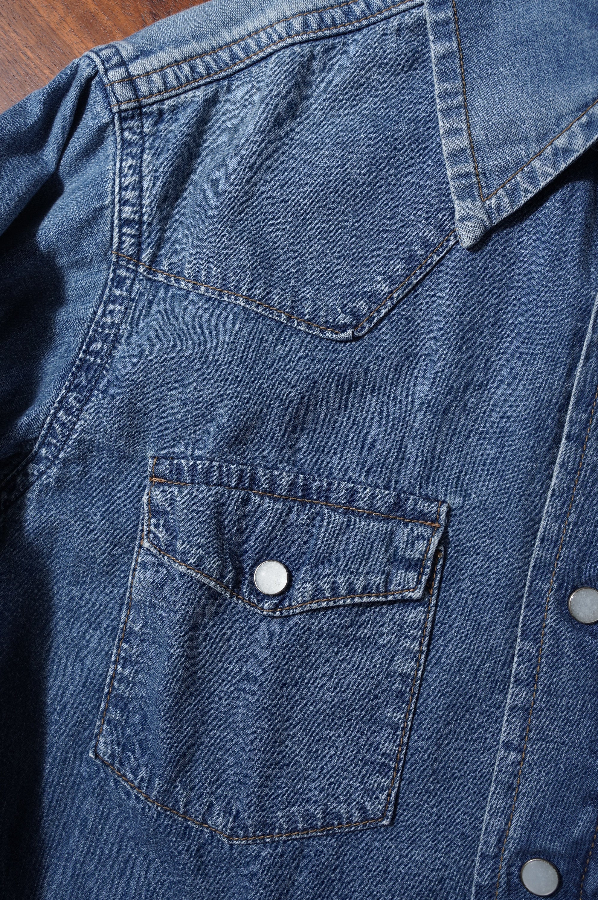 KOOKY ZOO "DENIM WESTERN SHIRTS"
