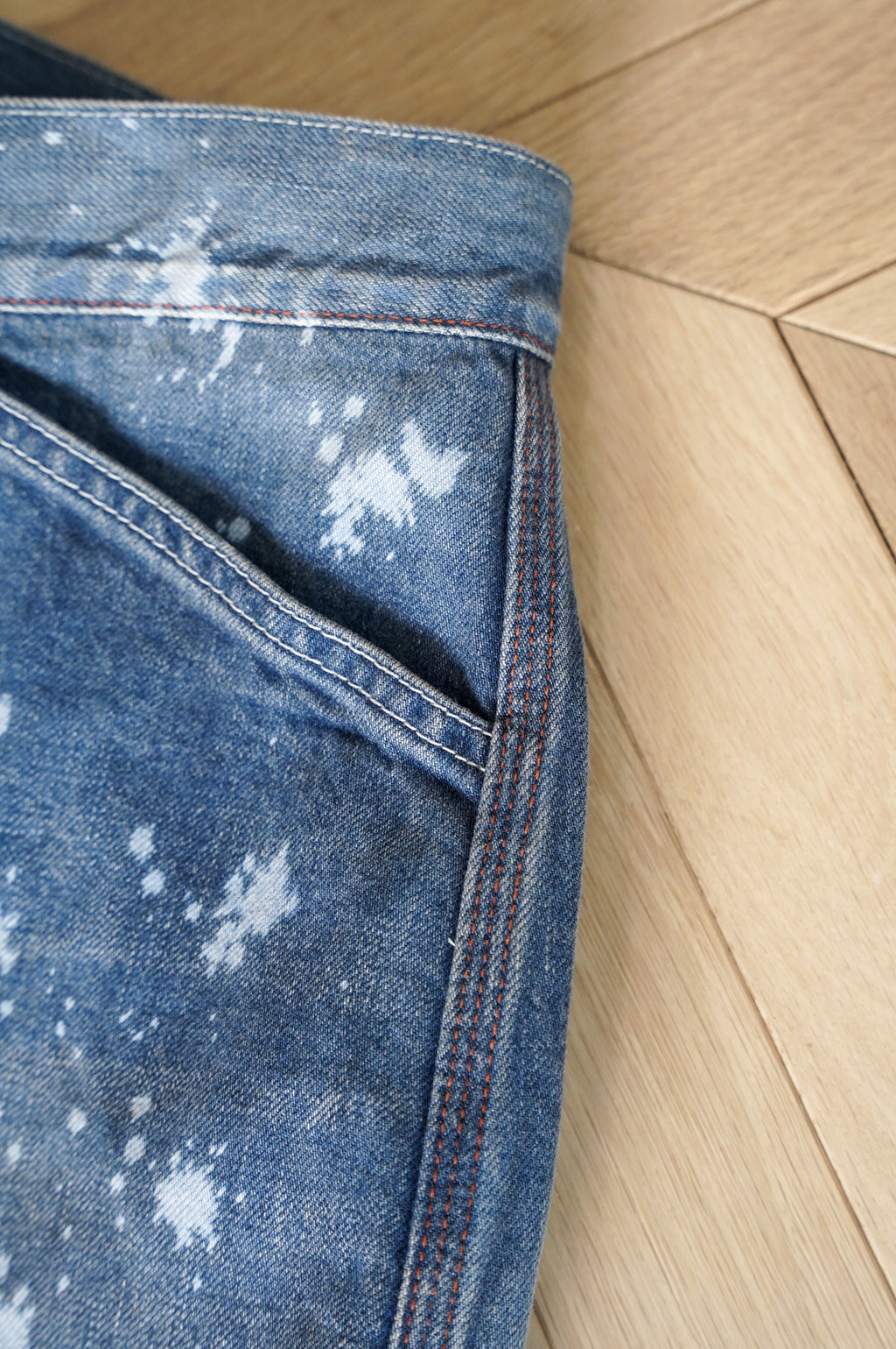 Gurank "Distressed Painter Pants"