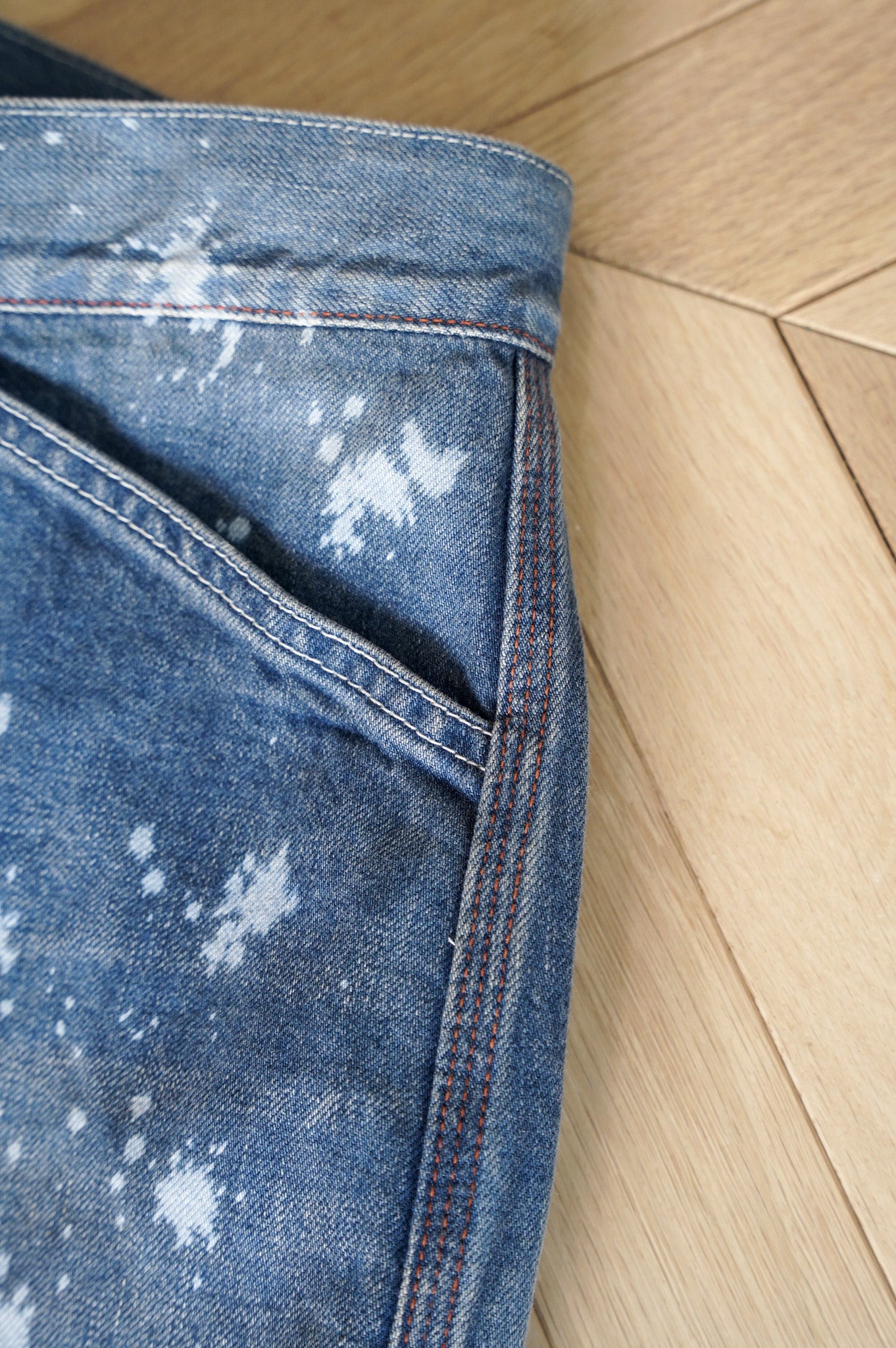 Gurank "Distressed Painter Pants"