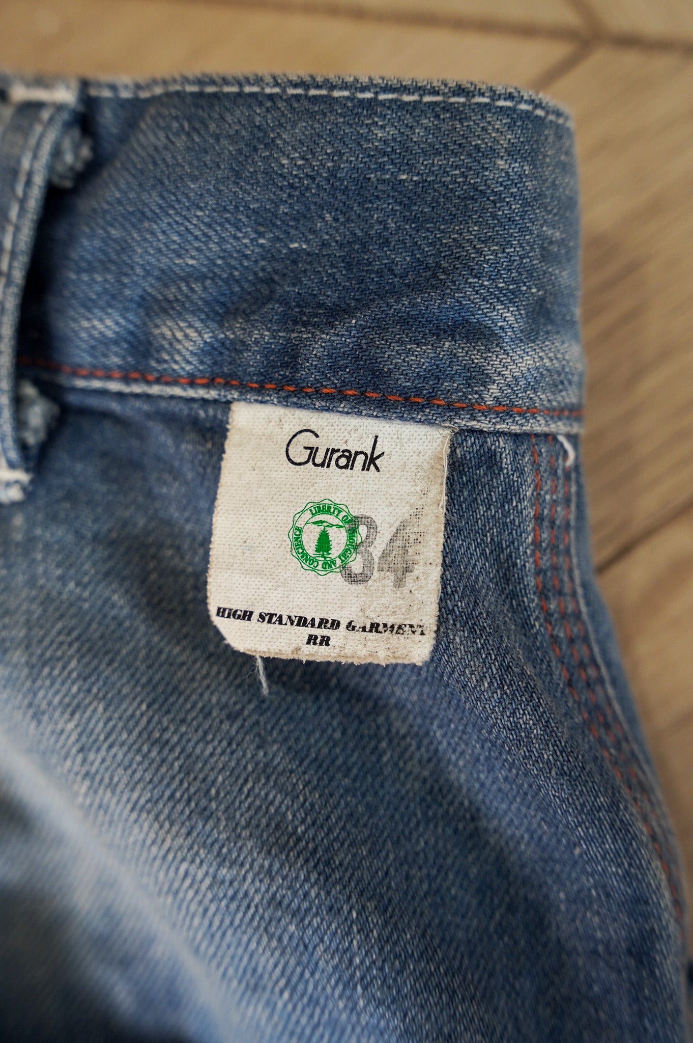 Gurank "Distressed Painter Pants"