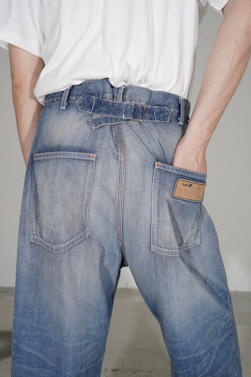 Gurank "Distressed Painter Pants"
