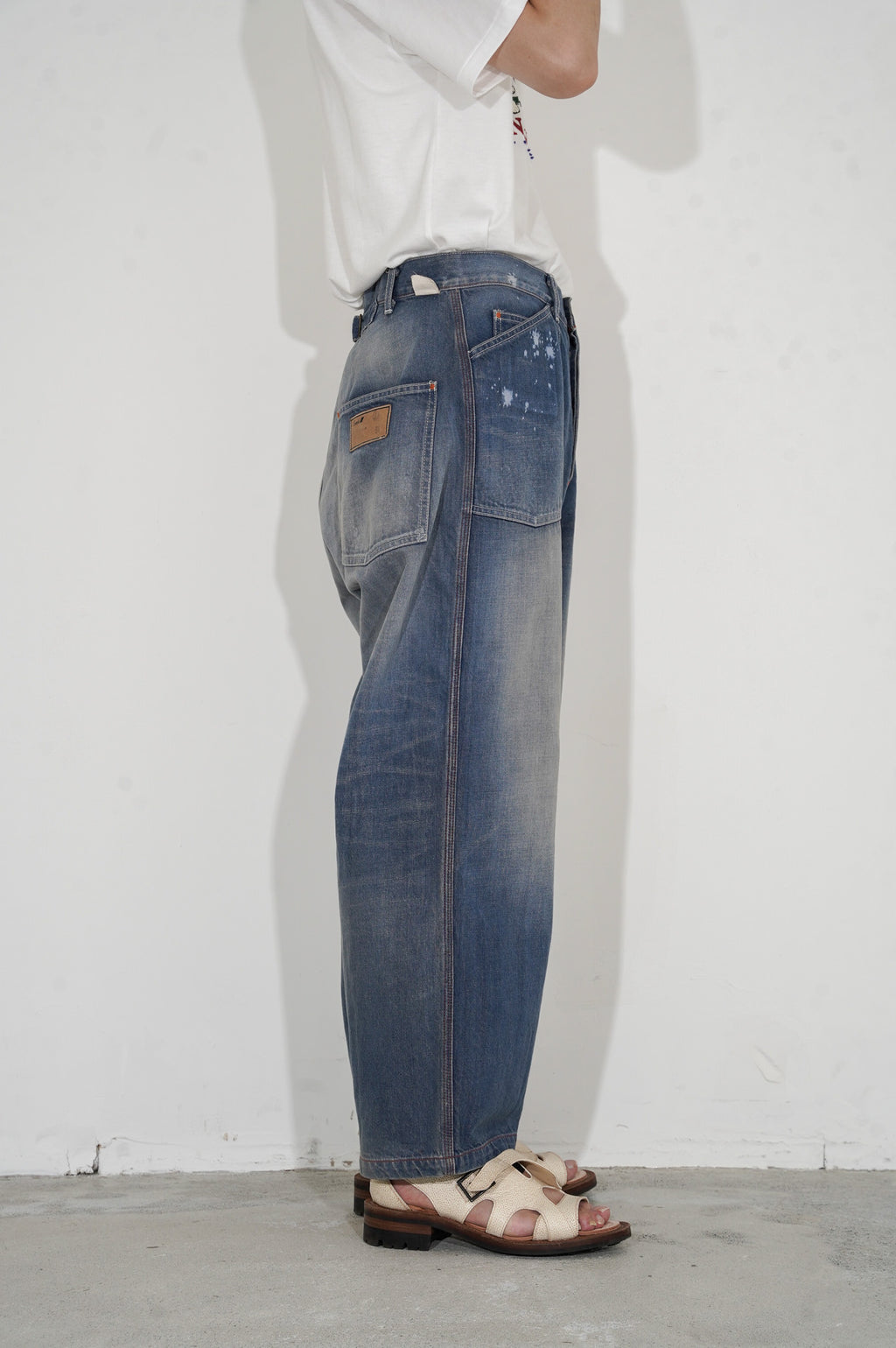 Gurank "Distressed Painter Pants"