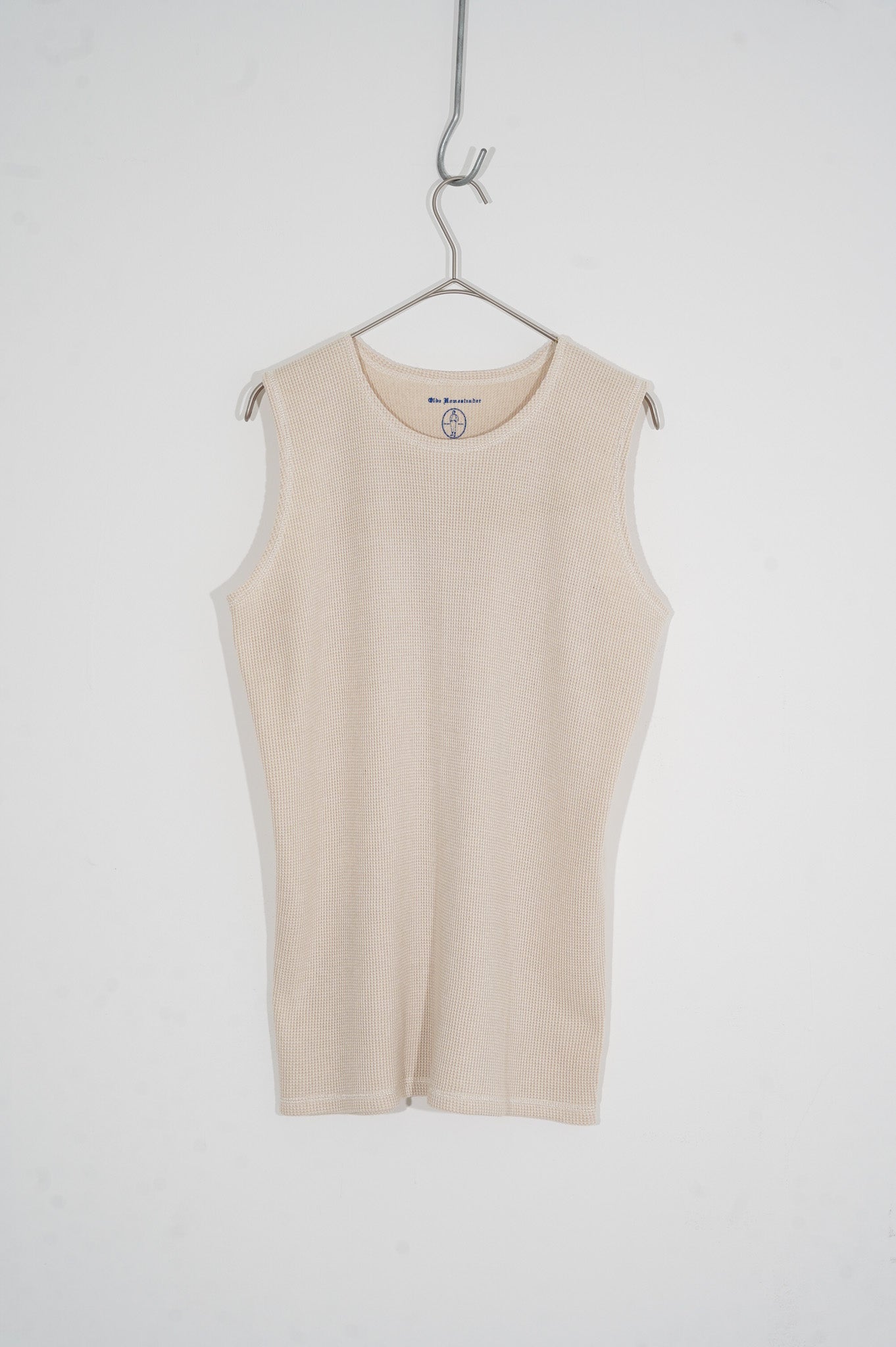 OLDE HOMESTEADER YOUTH - EXTRA SOFT THERMAL - "SLEEVELESS" [ECRU × OFF WHITE]