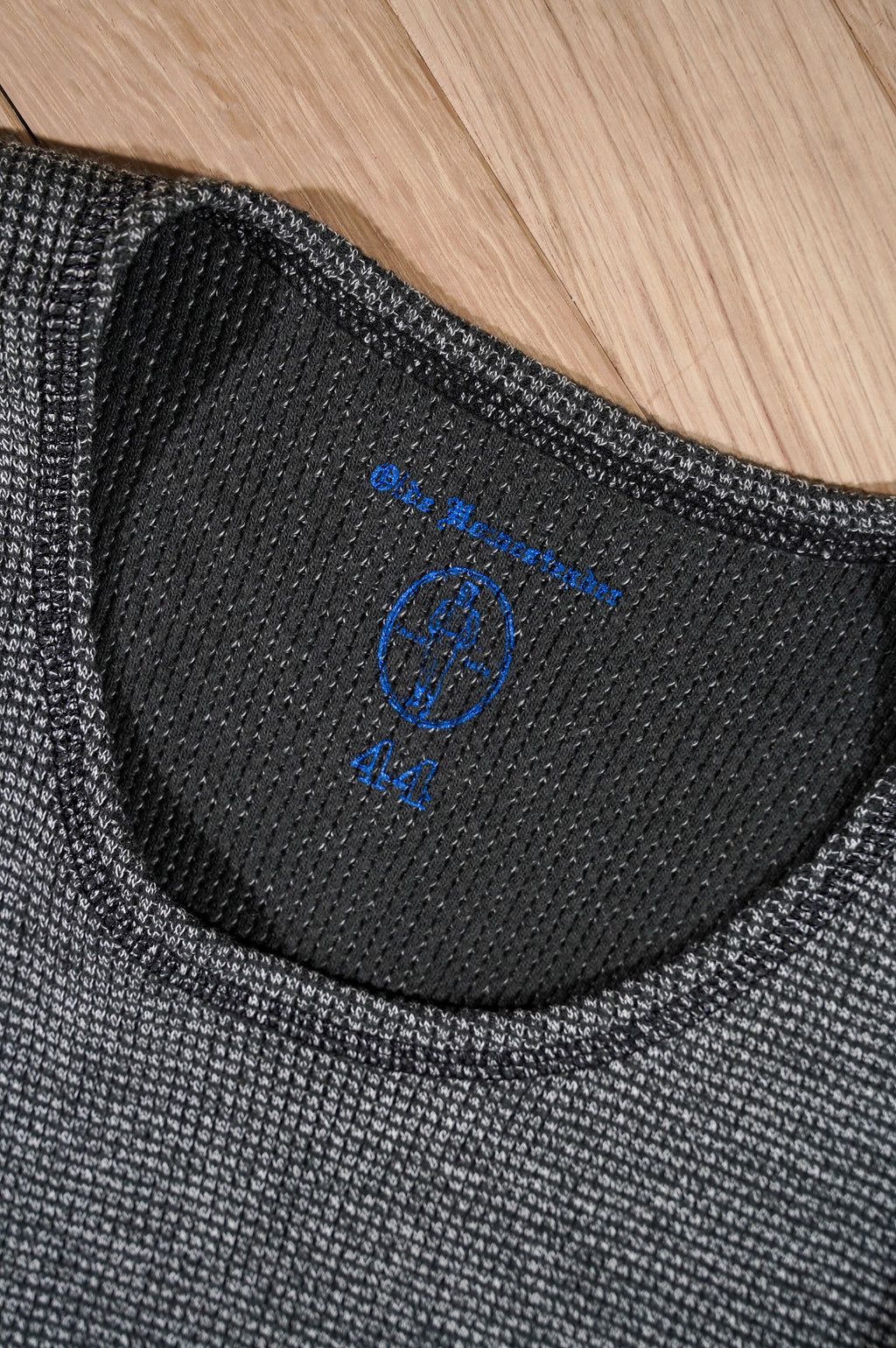 OLDE HOMESTEADER YOUTH -EXTRA SOFT THERMAL-  "SLEEVELESS" [ECRU×BLACK]