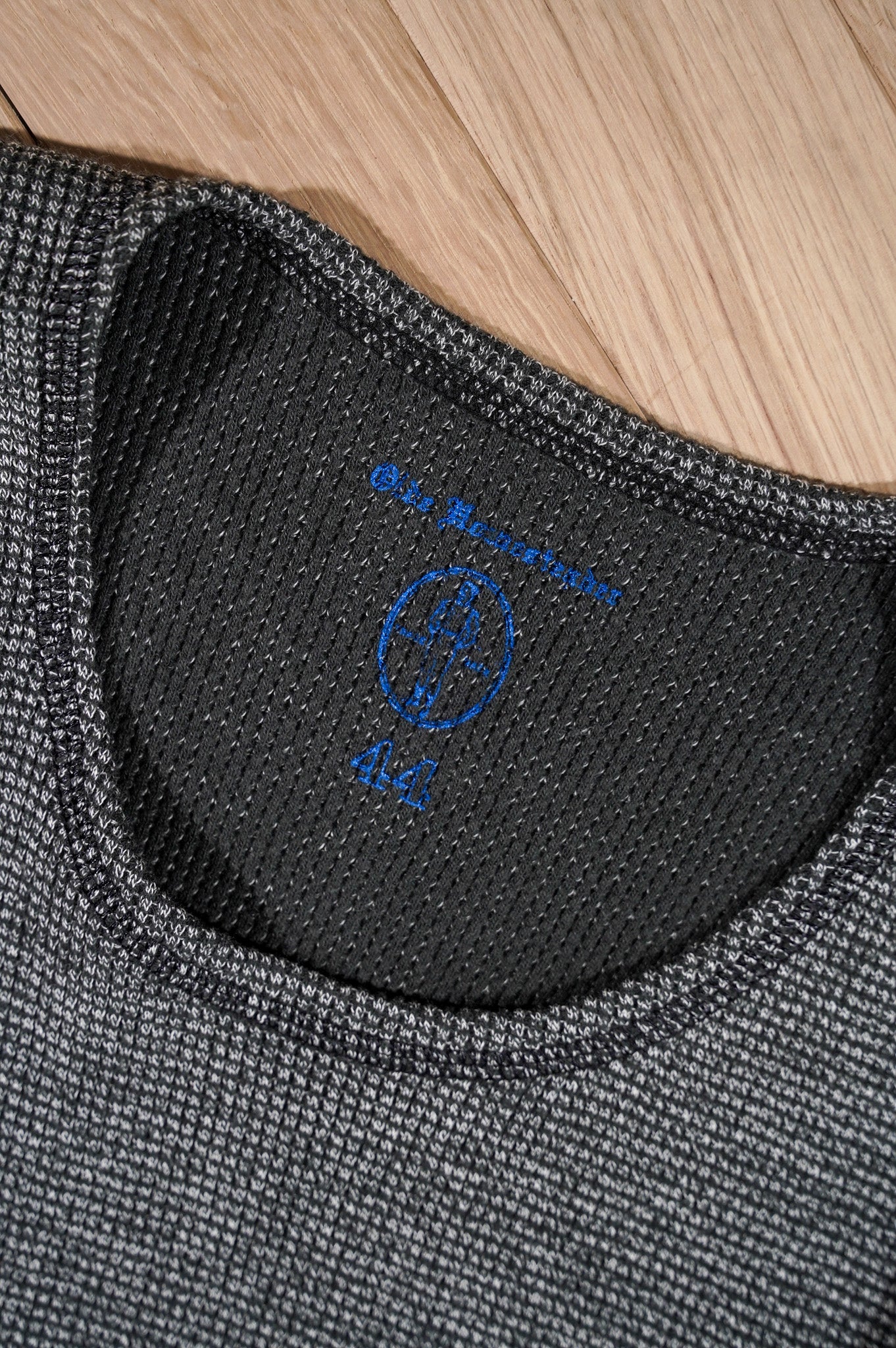 OLDE HOMESTEADER YOUTH -EXTRA SOFT THERMAL-  "SLEEVELESS" [ECRU×BLACK]