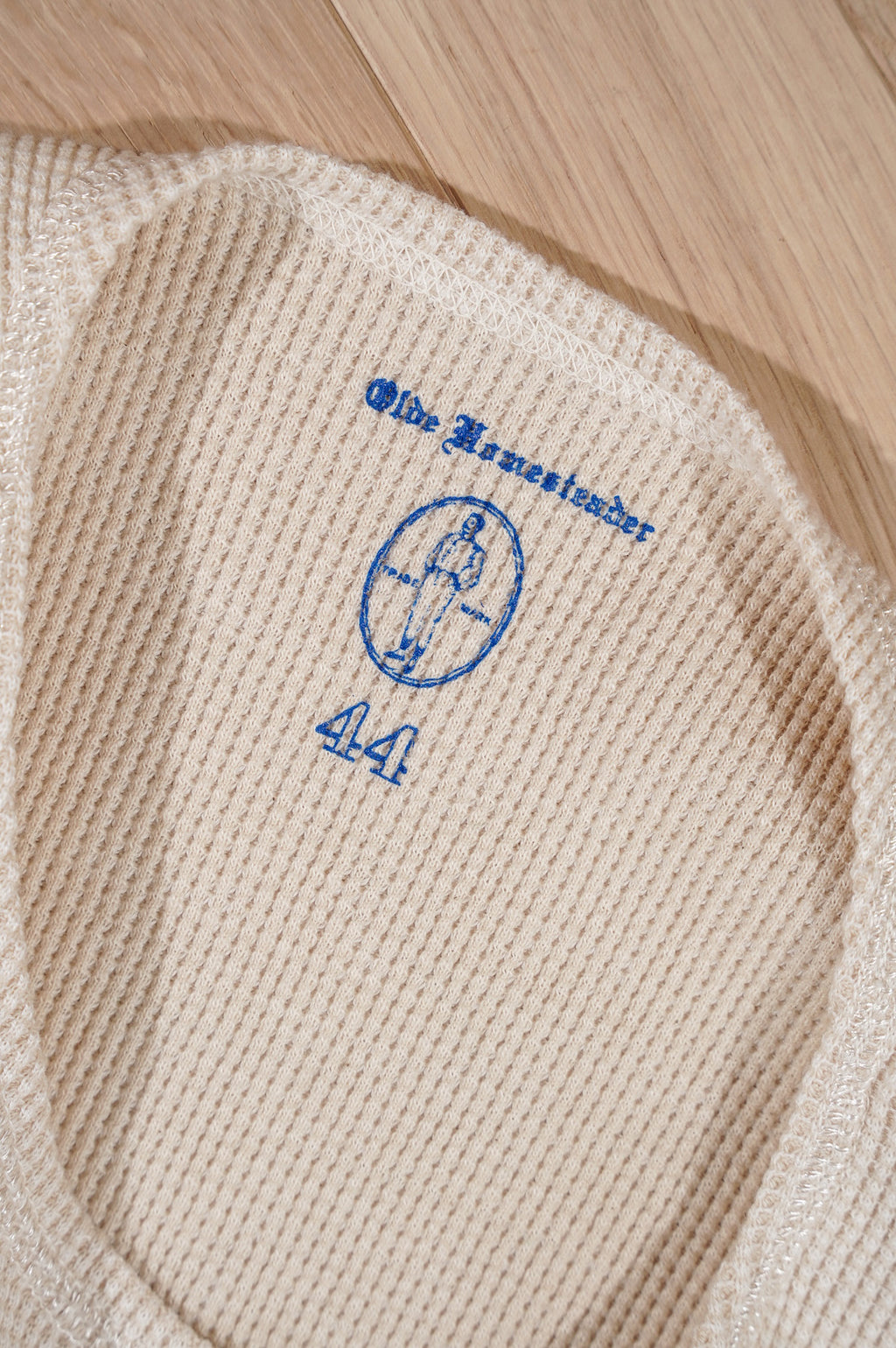OLDE HOMESTEADER YOUTH - EXTRA SOFT THERMAL - "SLEEVELESS" [ECRU × OFF WHITE]