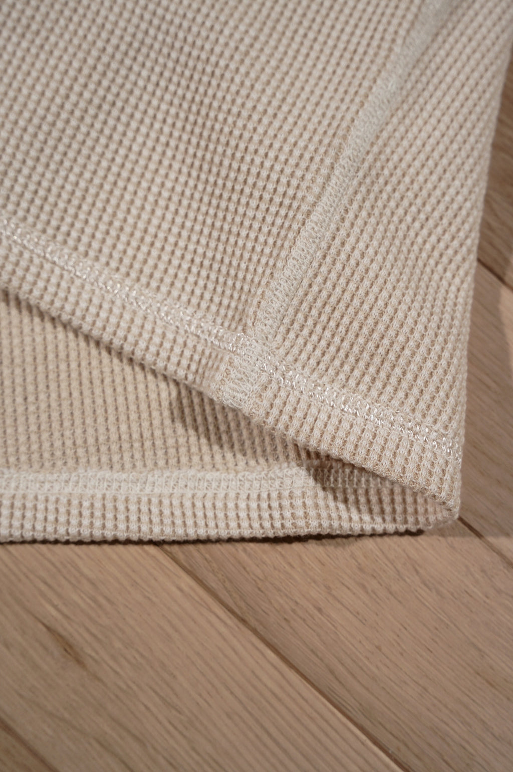 OLDE HOMESTEADER YOUTH - EXTRA SOFT THERMAL - "SLEEVELESS" [ECRU × OFF WHITE]