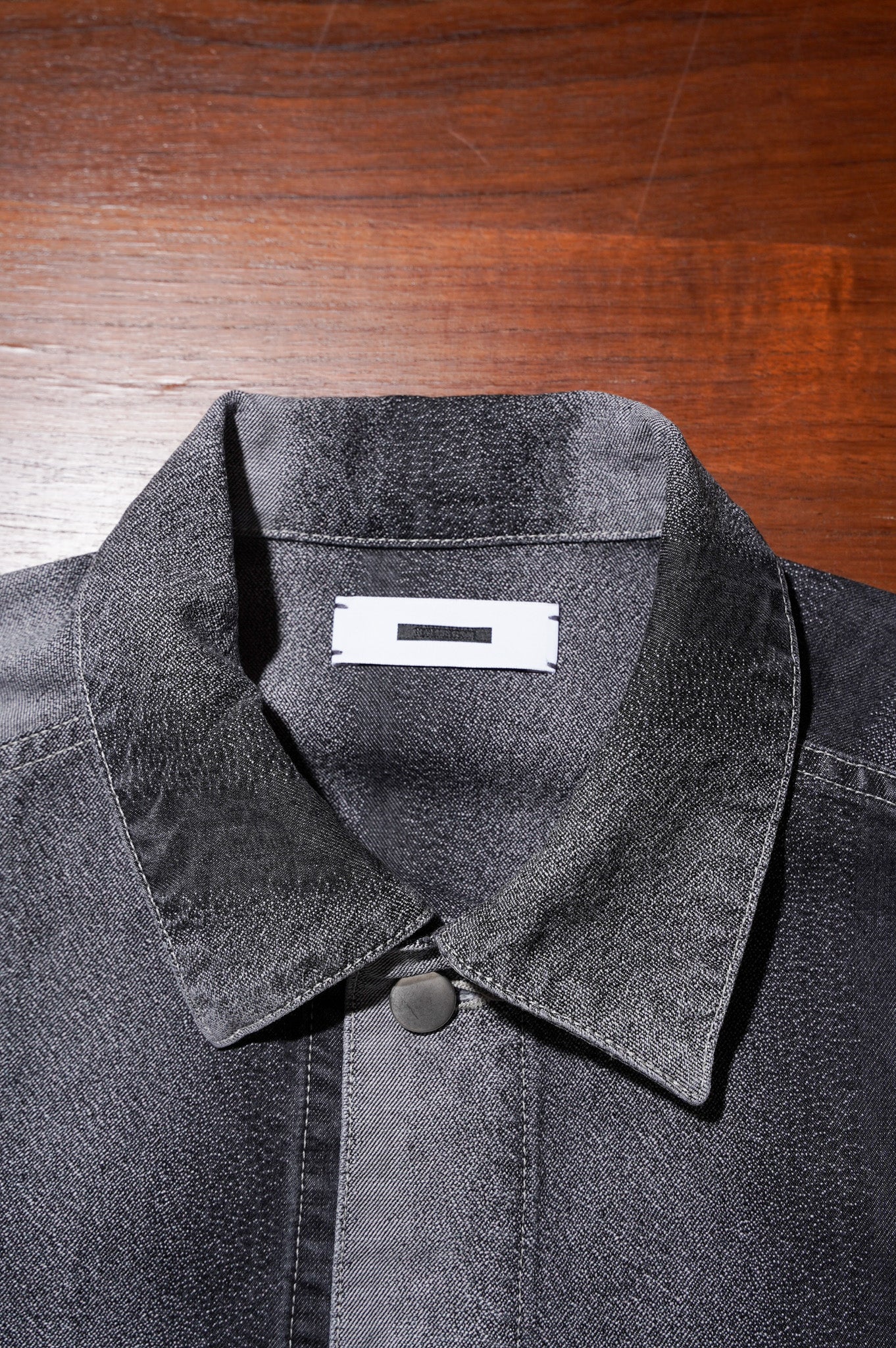 REVERBERATE "GRADATION DENIM JACKET" [LIGHT GRAY]