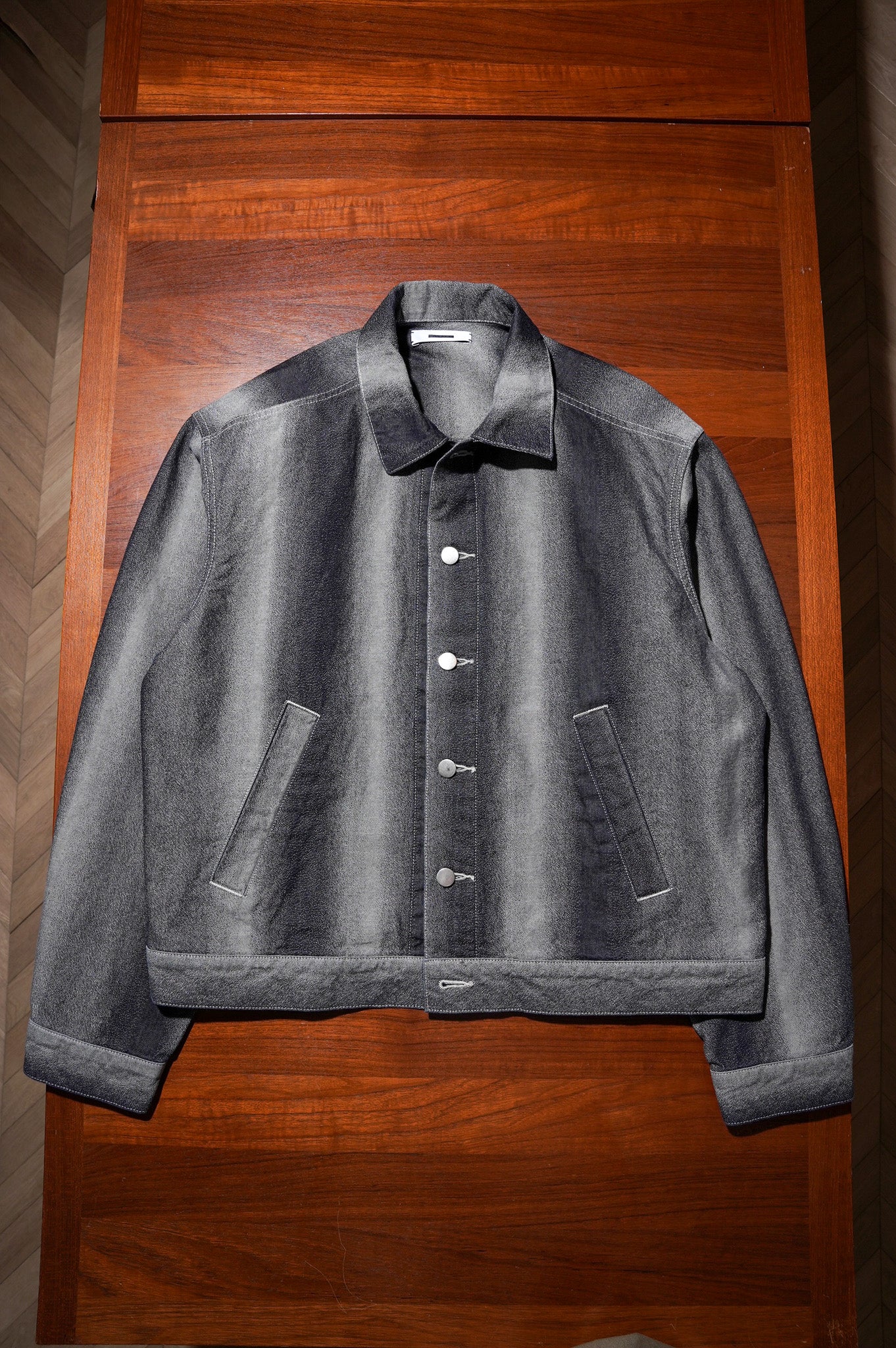 REVERBERATE "GRADATION DENIM JACKET" [INDIGO]
