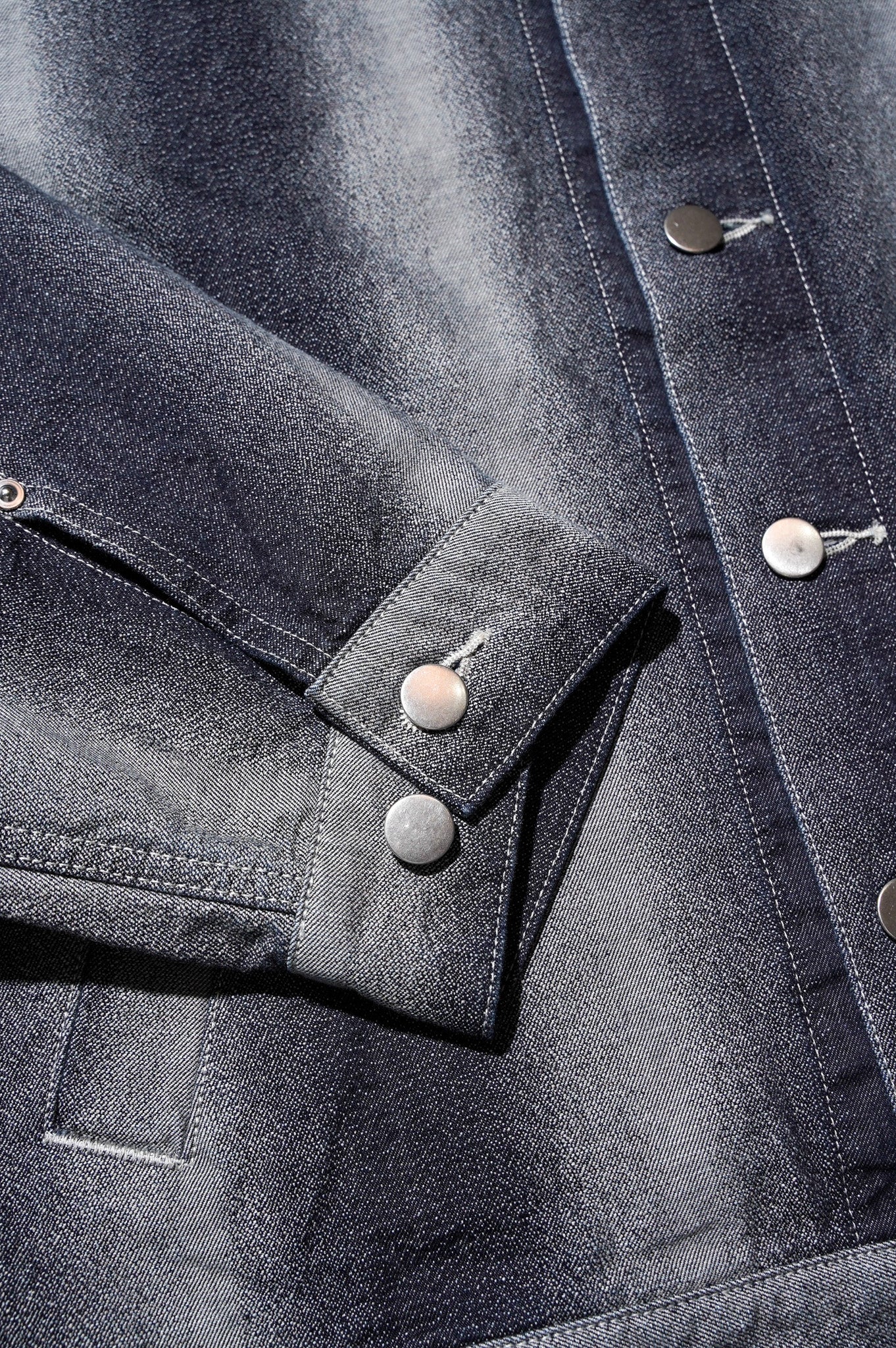 REVERBERATE "GRADATION DENIM JACKET" [INDIGO]