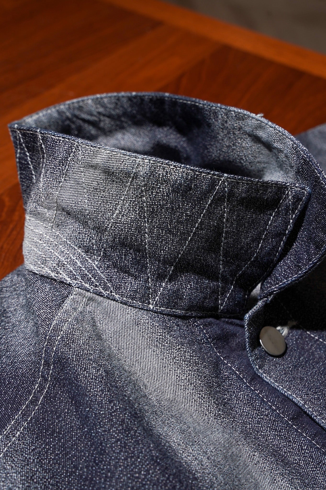 REVERBERATE "GRADATION DENIM JACKET" [INDIGO]