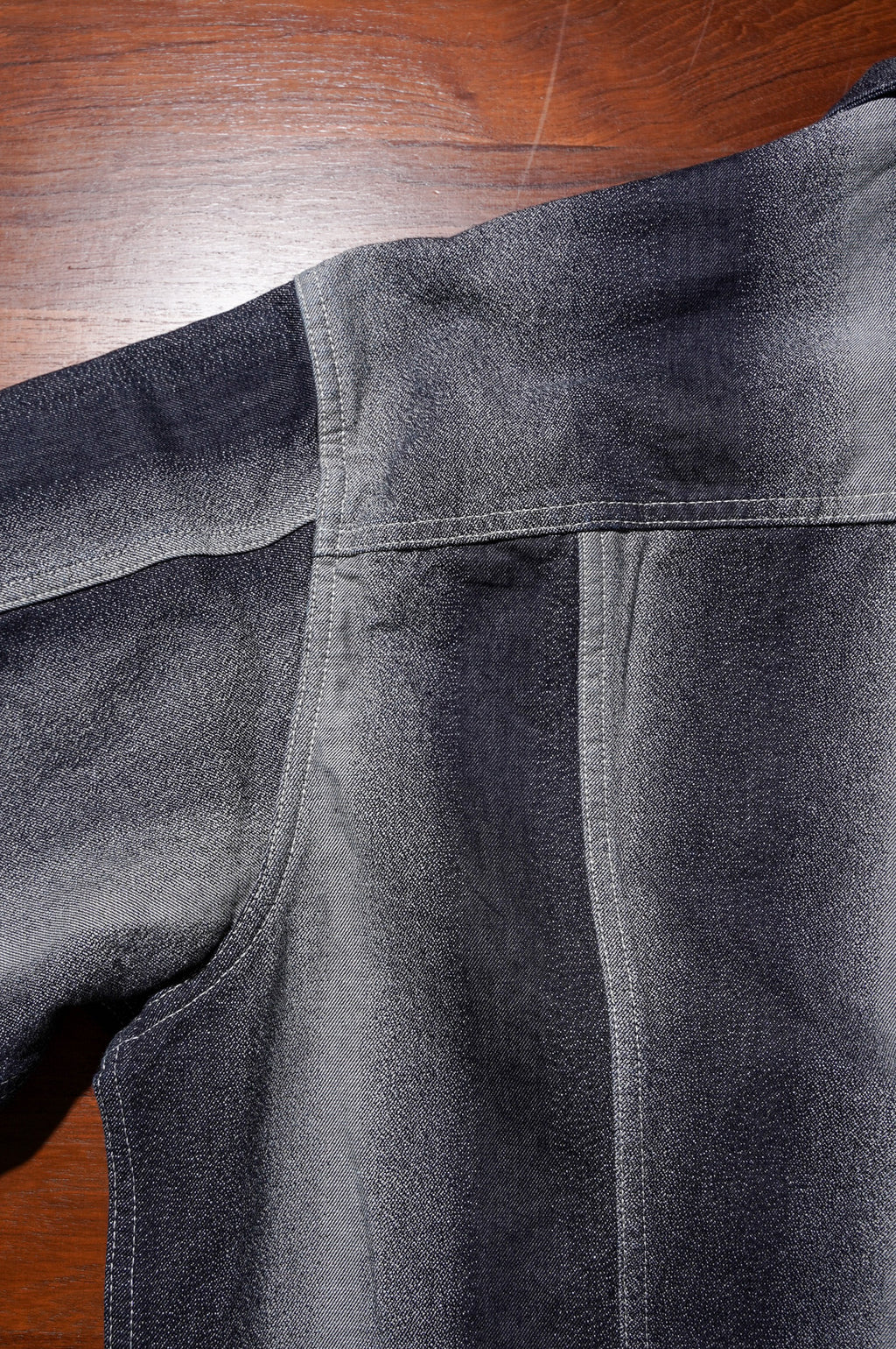 REVERBERATE "GRADATION DENIM JACKET" [INDIGO]