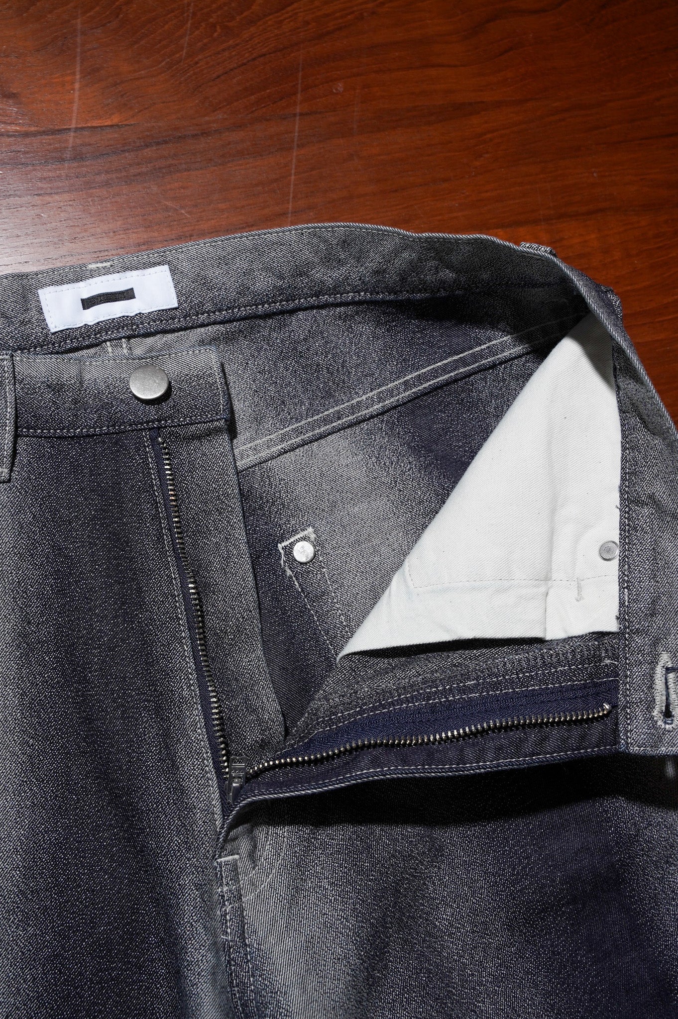 REVERBERATE "GRADATION DENIM BAGGY PANTS" [INDIGO]