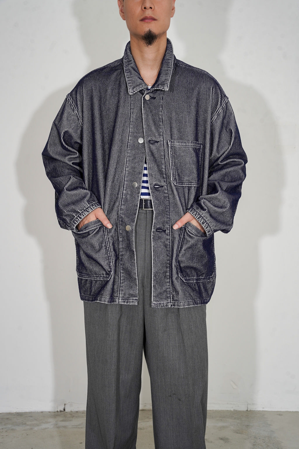 REVERBERATE "FLOCKY CORDUROY WORK JACKET"