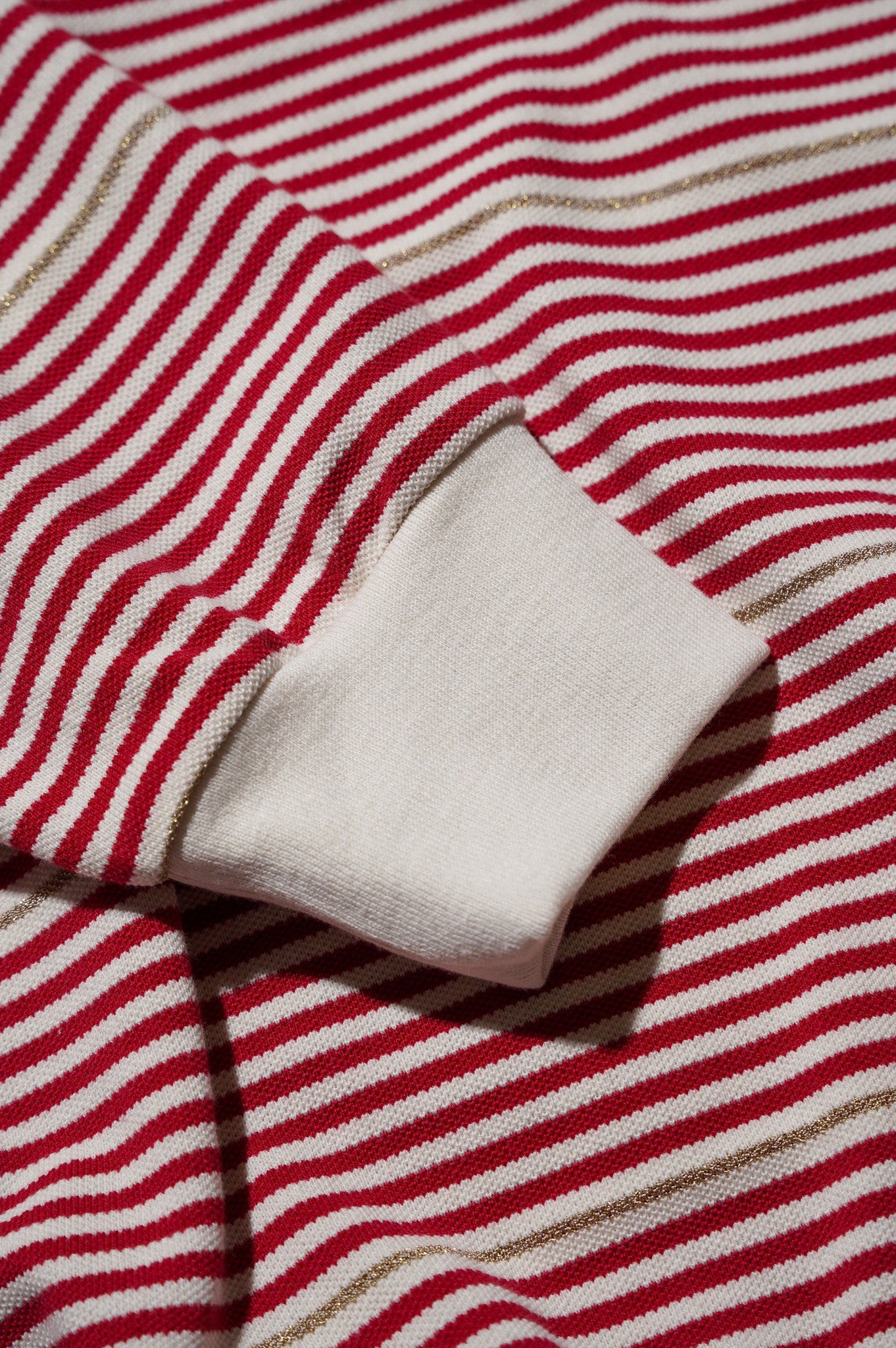 Gurank "L/S Border Polo Shirts" [RED]