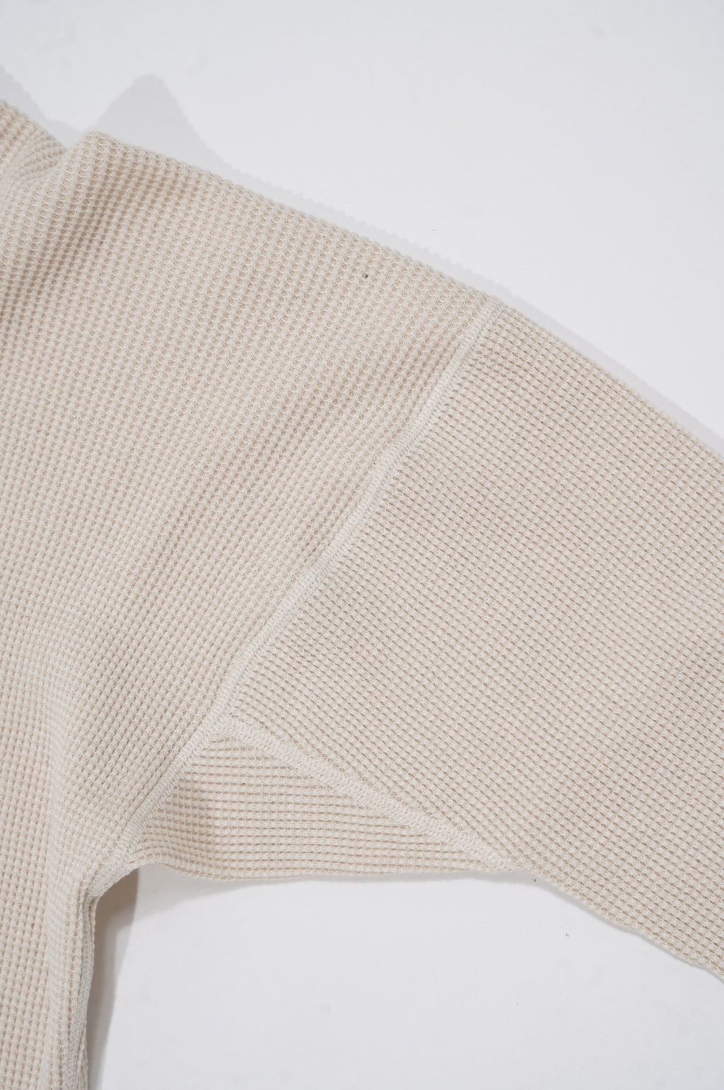 OLDE HOMESTEADER YOUTH -EXTRA SOFT THERMAL- "OVAL NECK LONG SLEEVE" [ECRU×OFF WHITE]