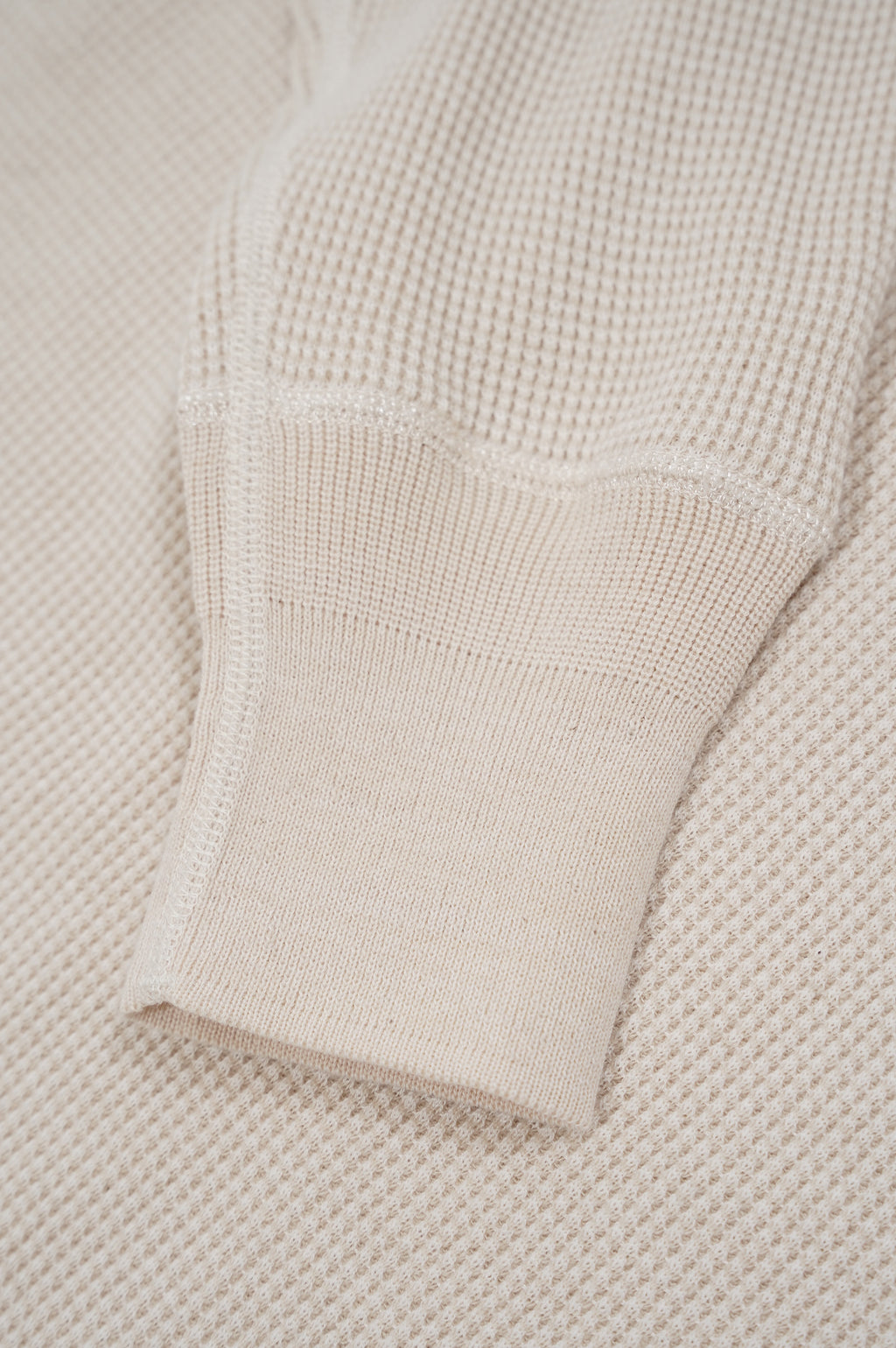 OLDE HOMESTEADER YOUTH -EXTRA SOFT THERMAL- "OVAL NECK LONG SLEEVE" [ECRU×OFF WHITE]