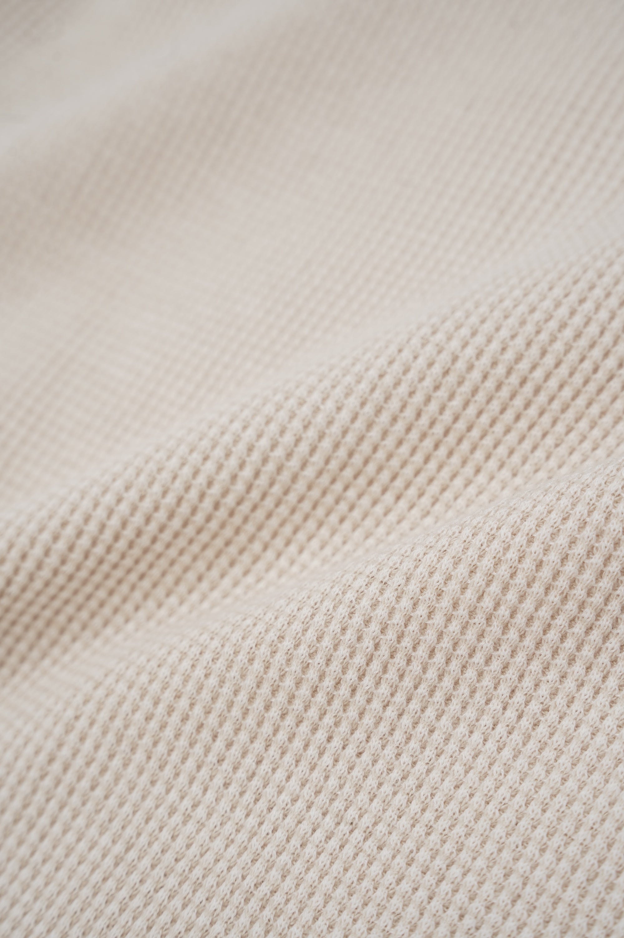 OLDE HOMESTEADER YOUTH -EXTRA SOFT THERMAL- "OVAL NECK LONG SLEEVE" [ECRU×OFF WHITE]