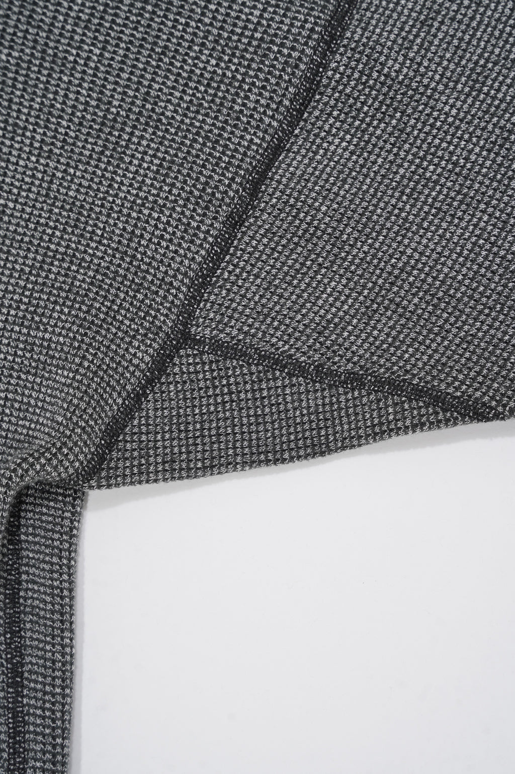OLDE HOMESTEADER YOUTH -EXTRA SOFT THERMAL- "OVAL NECK LONG SLEEVE" [ECRU×BLACK]