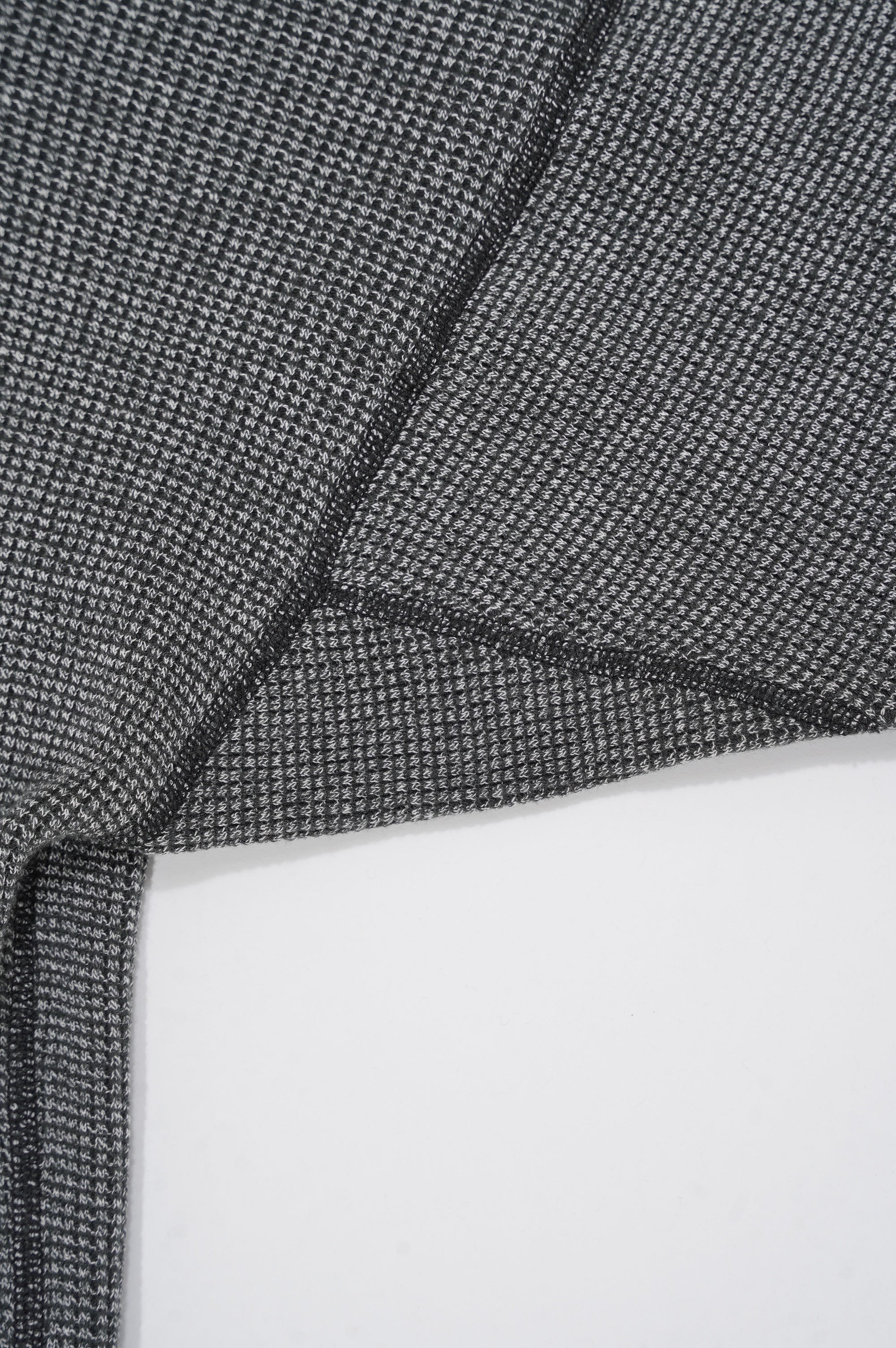 OLDE HOMESTEADER YOUTH -EXTRA SOFT THERMAL- "OVAL NECK LONG SLEEVE" [ECRU×BLACK]