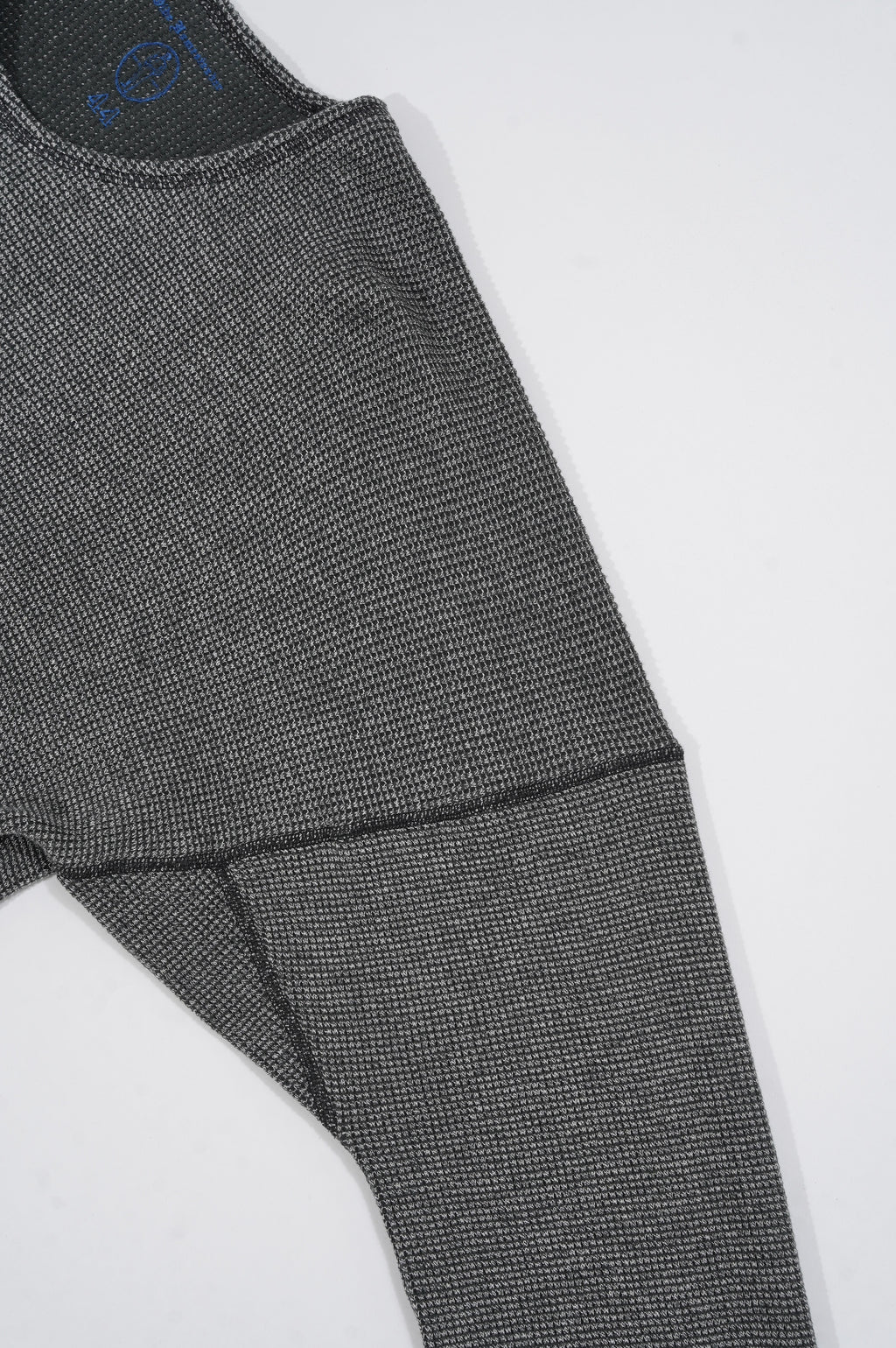 OLDE HOMESTEADER YOUTH -EXTRA SOFT THERMAL- "OVAL NECK LONG SLEEVE" [ECRU×BLACK]