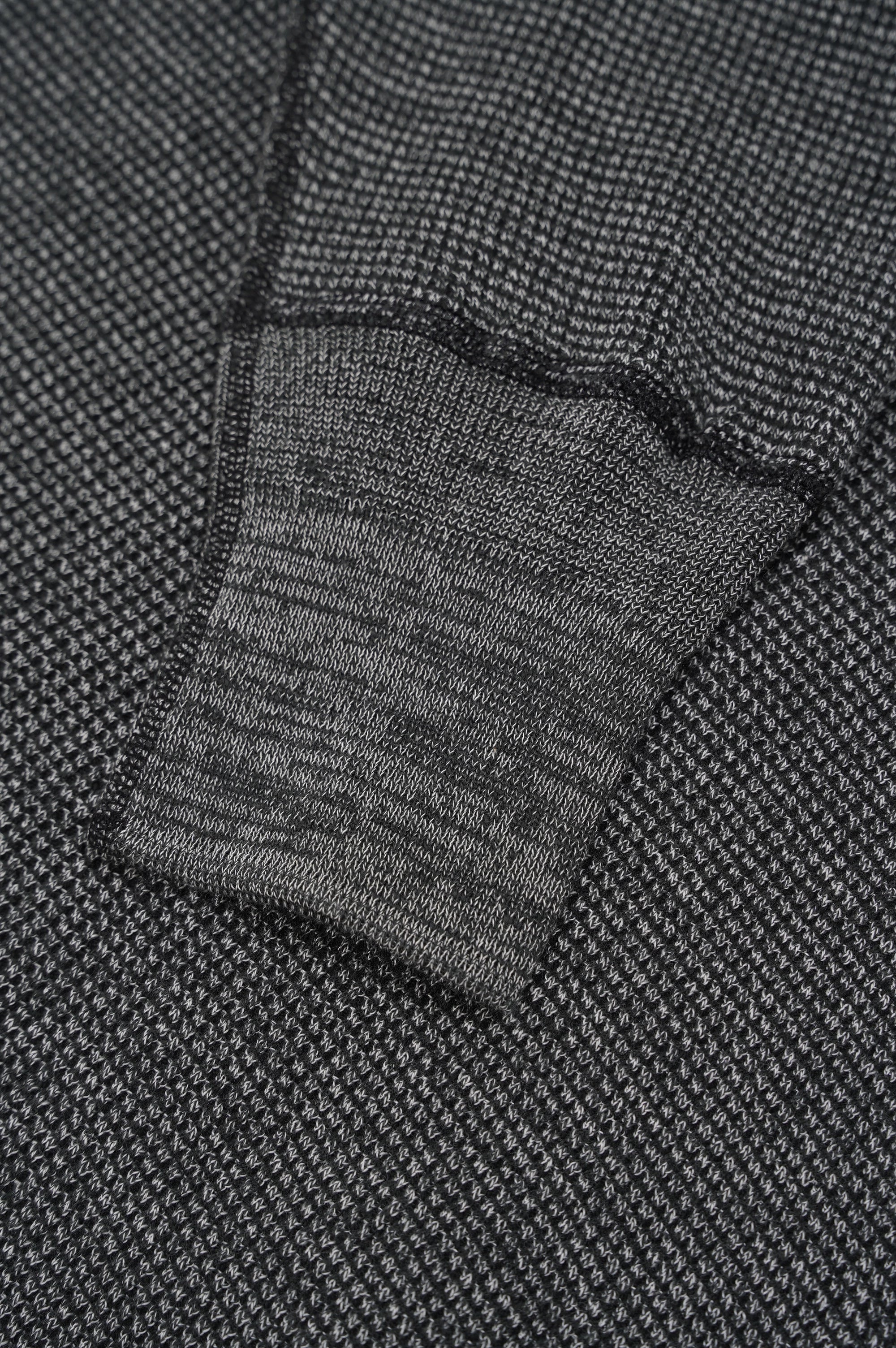 OLDE HOMESTEADER YOUTH -EXTRA SOFT THERMAL- "OVAL NECK LONG SLEEVE" [ECRU×BLACK]