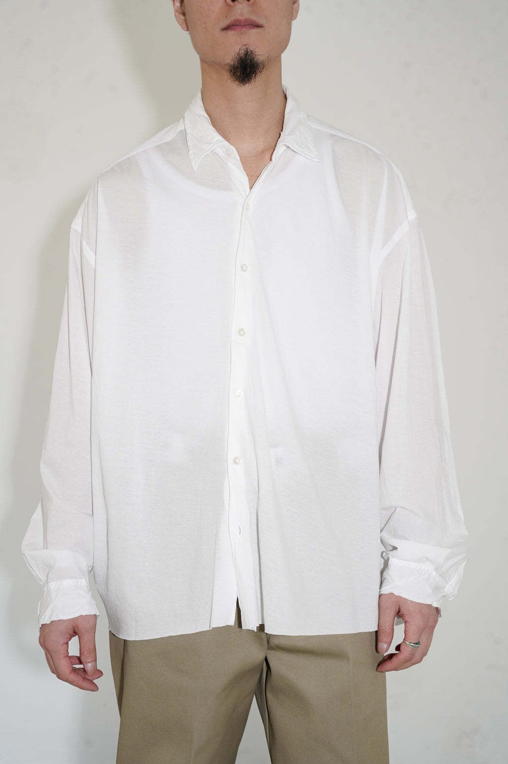 KANEMASA PHIL. "46G Artisan Shirts" [WHITE]