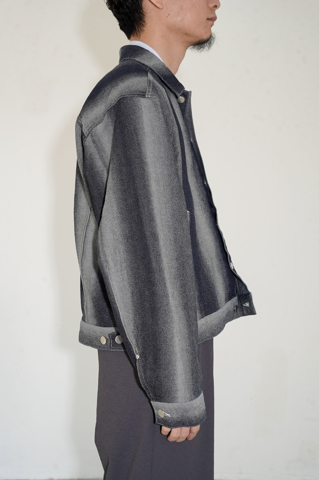 REVERBERATE "GRADATION DENIM JACKET" [INDIGO]