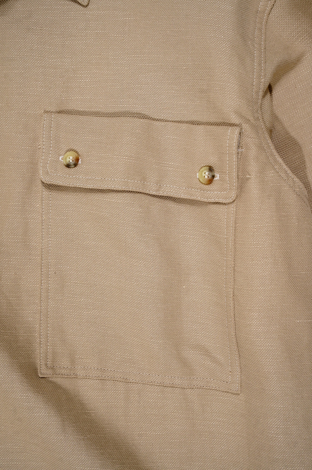 YE OLDE AND NEWMAN -RANDONNEUR- "ANORAKS PULLOVER SHIRT" [SUEDE BEIGE]