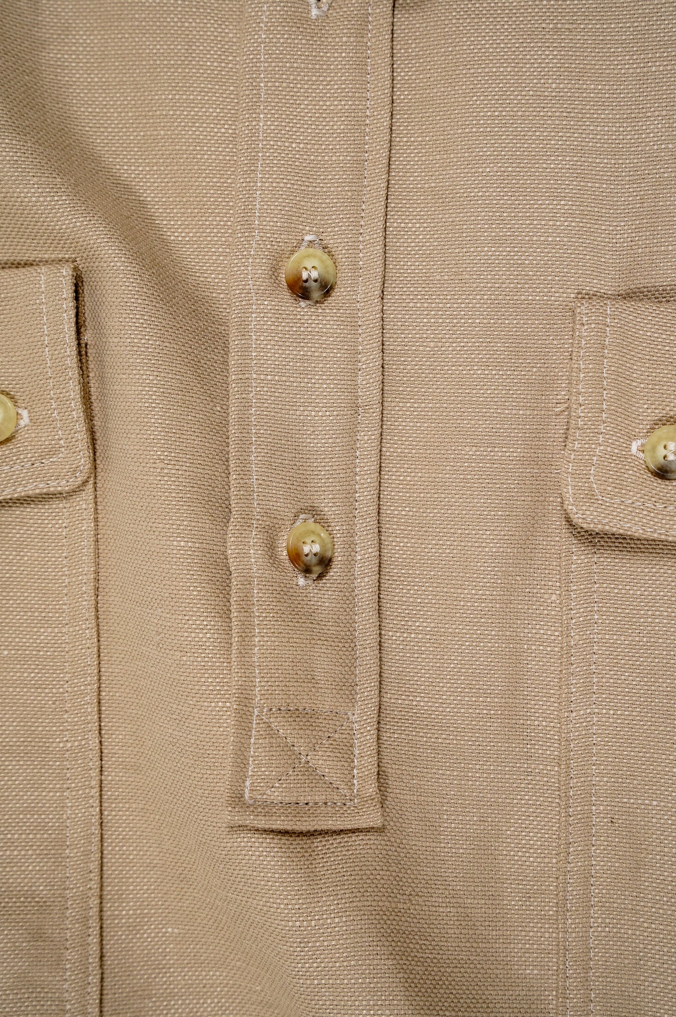 YE OLDE AND NEWMAN -RANDONNEUR- "ANORAKS PULLOVER SHIRT" [SUEDE BEIGE]