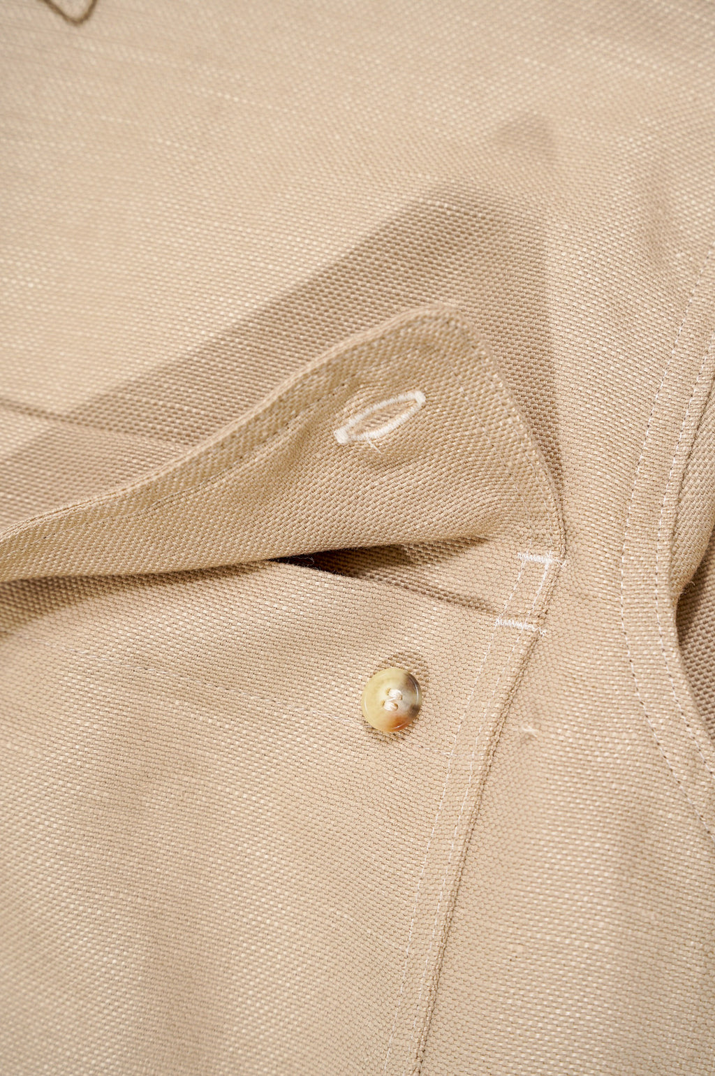 YE OLDE AND NEWMAN -RANDONNEUR- "ANORAKS PULLOVER SHIRT" [SUEDE BEIGE]