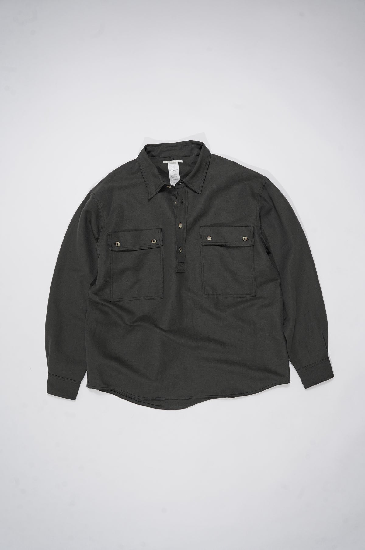 YE OLDE AND NEWMAN -RANDONNEUR-  "ANORAKS PULLOVER SHIRT" [DARK GREEN]
