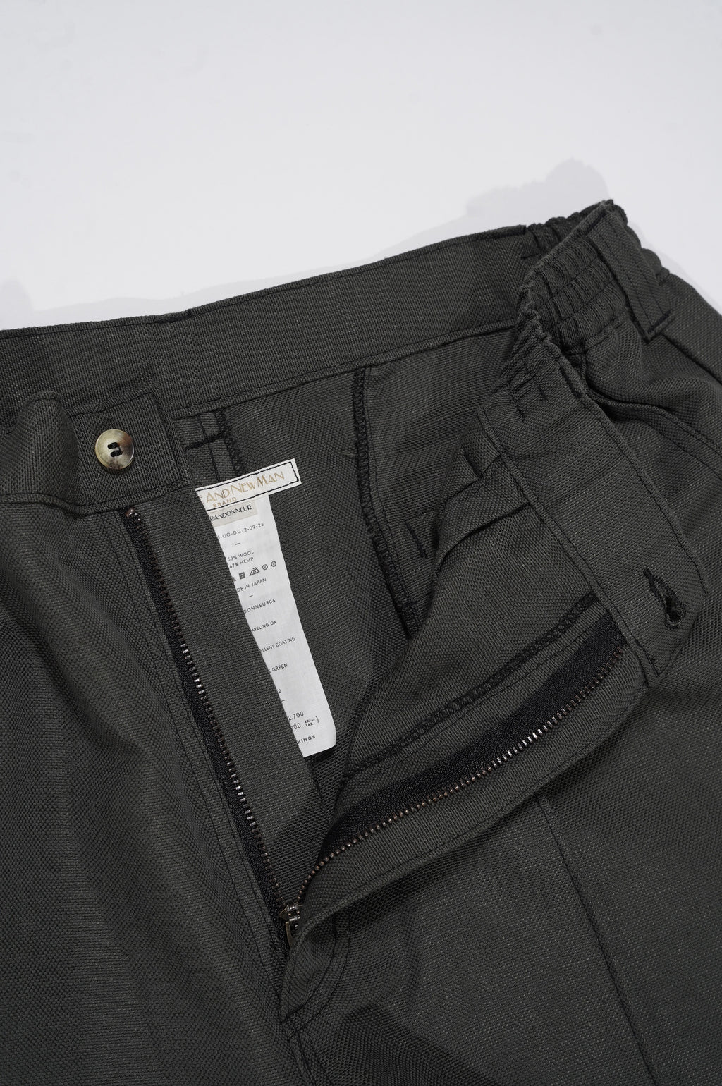 YE OLDE AND NEWMAN -RANDONNEUR- "ANORAKS CHINOS" [DARK GREEN]