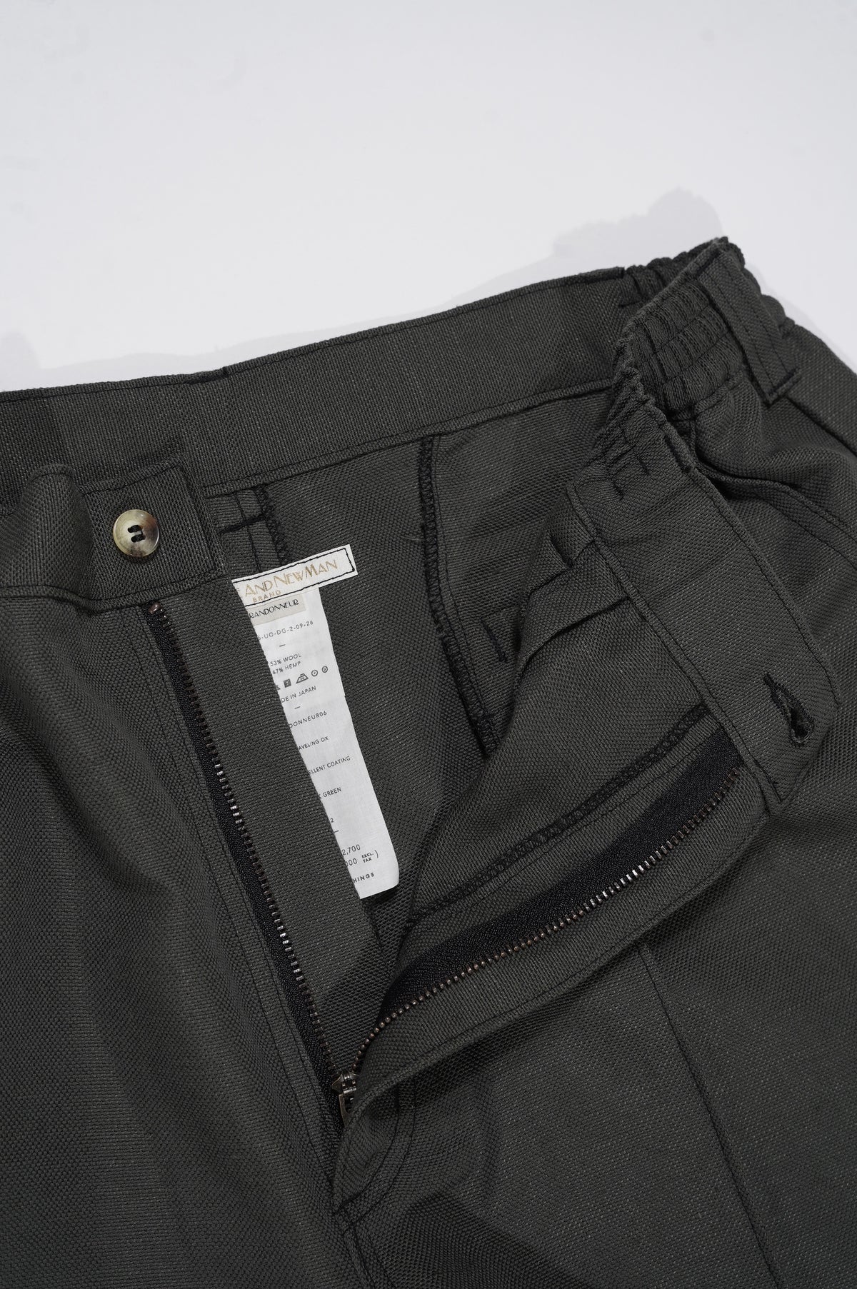 YE OLDE AND NEWMAN -RANDONNEUR- "ANORAKS CHINOS" [DARK GREEN]