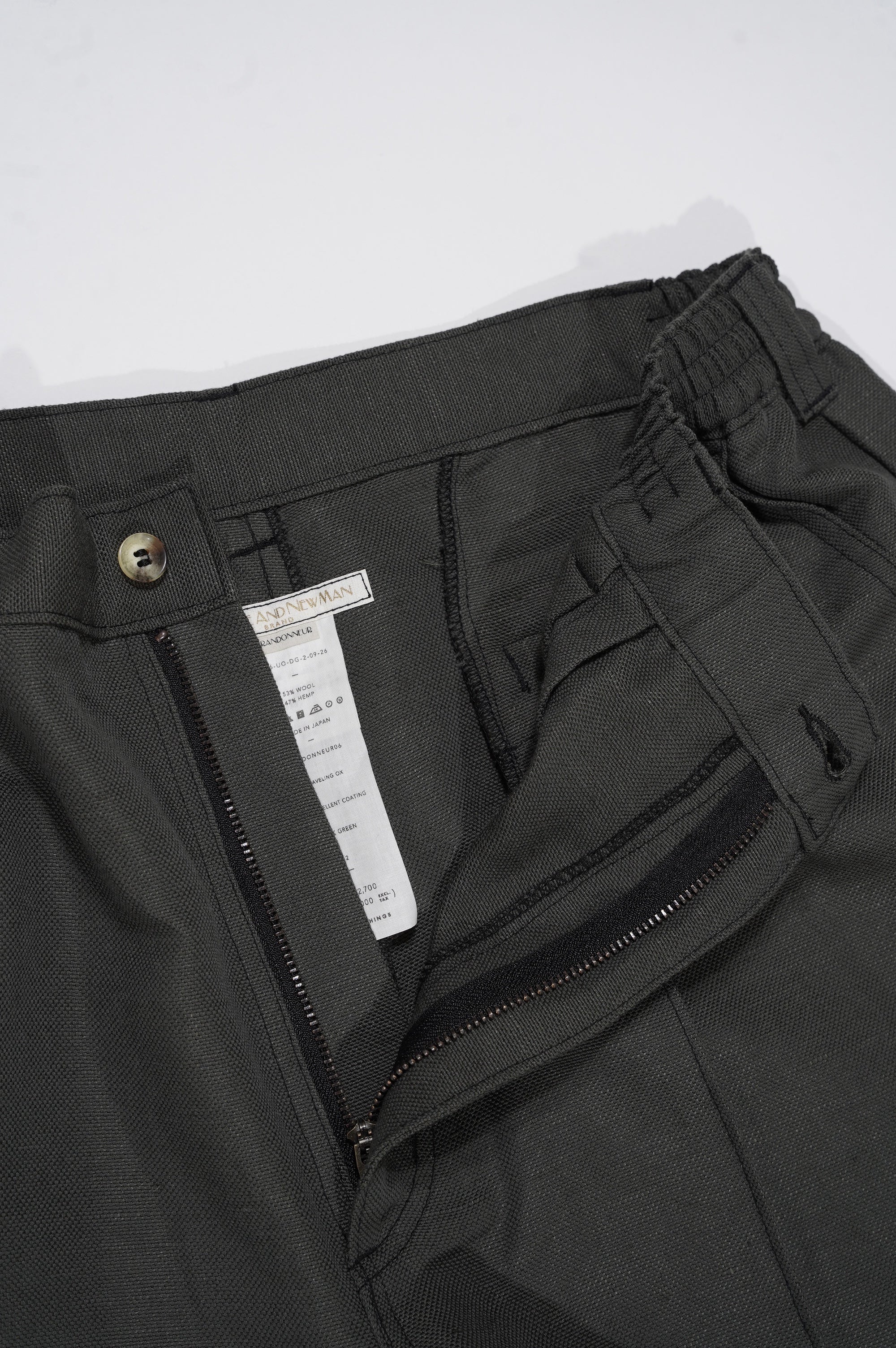 YE OLDE AND NEWMAN -RANDONNEUR- "ANORAKS CHINOS" [DARK GREEN]