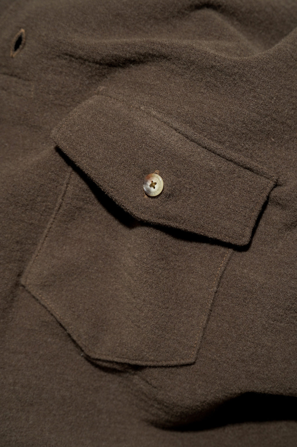 YE OLDE AND NEWMAN "MOCK POLO SHIRT" [DARK OLIVE]