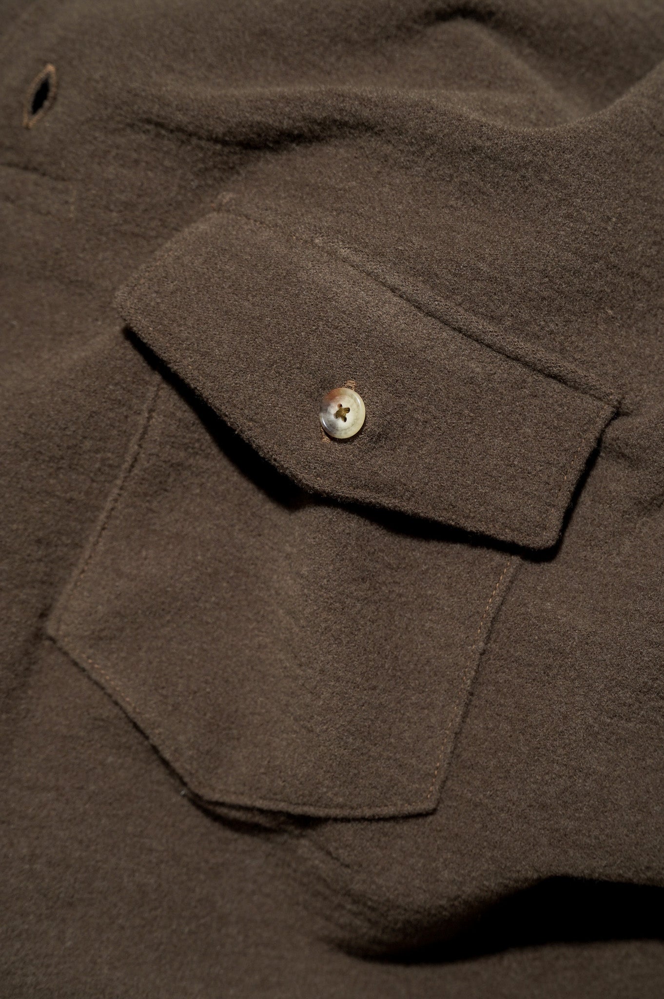 YE OLDE AND NEWMAN "MOCK POLO SHIRT" [DARK OLIVE]