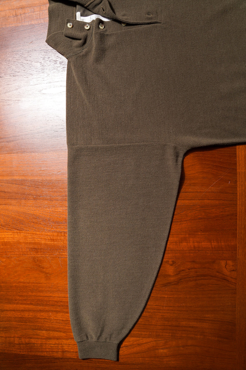 YE OLDE AND NEWMAN "MOCK POLO SHIRT" [DARK OLIVE]