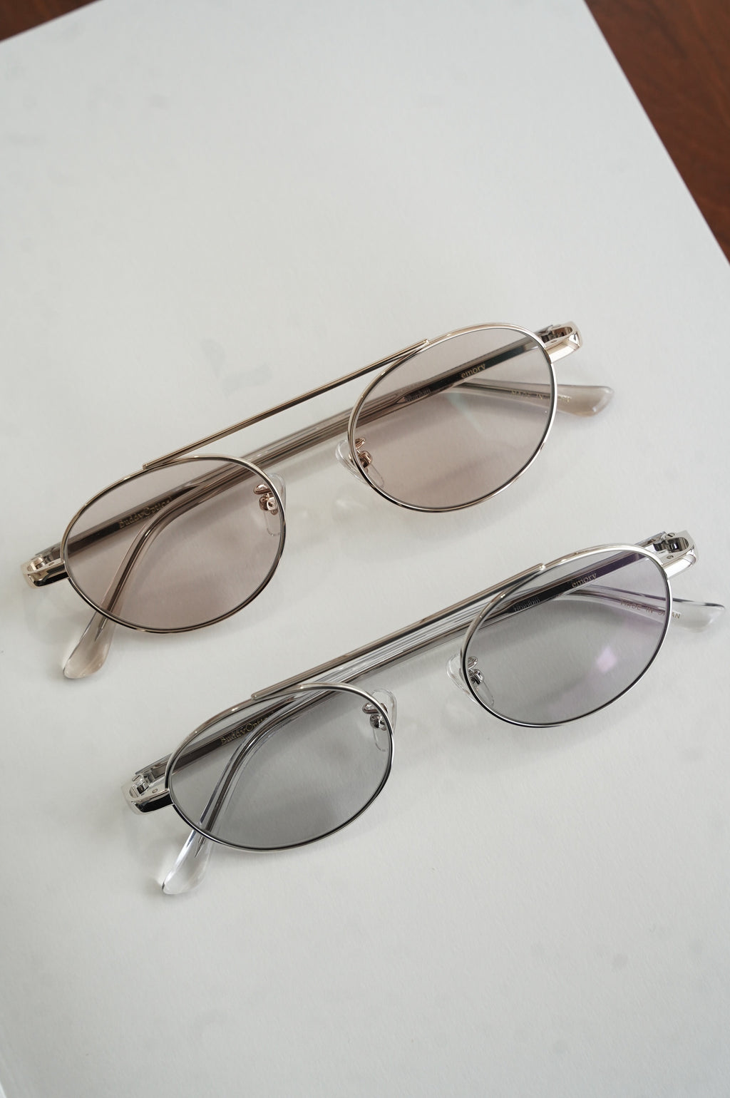 buudyoptical "emory" [silver SG × grey AR]
