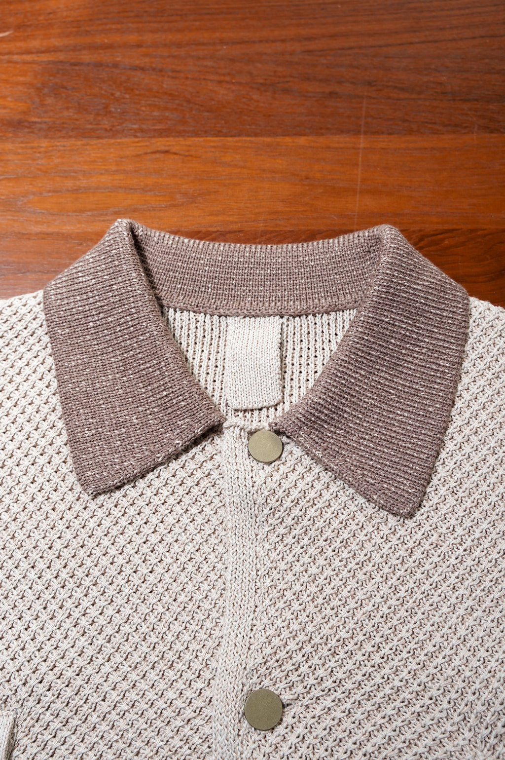 MEIAS "KNIT COVERALL" [BEIGE]
