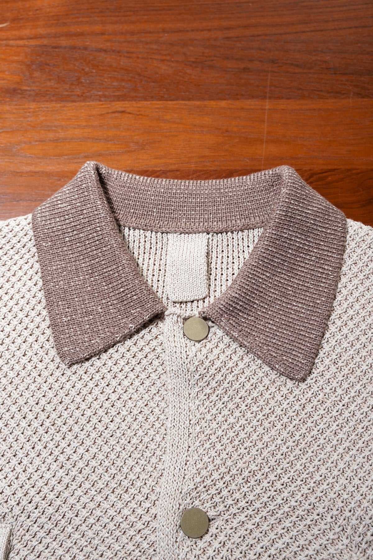 MEIAS "KNIT COVERALL" [BEIGE]