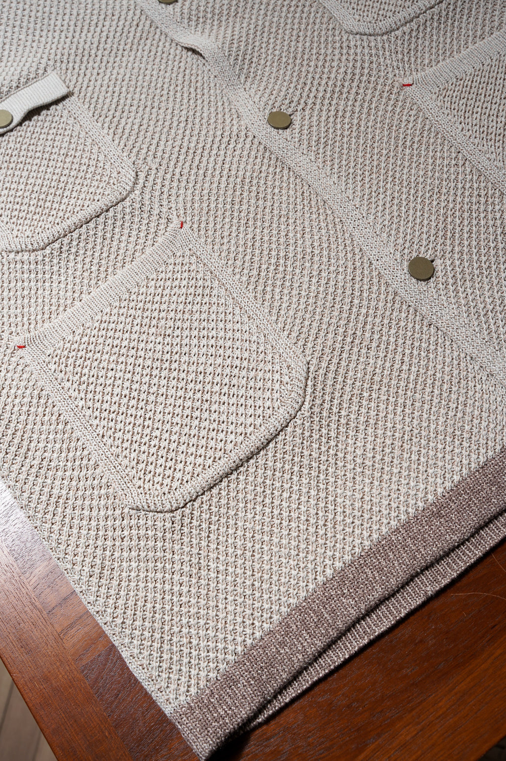 MEIAS "KNIT COVERALL" [BEIGE]