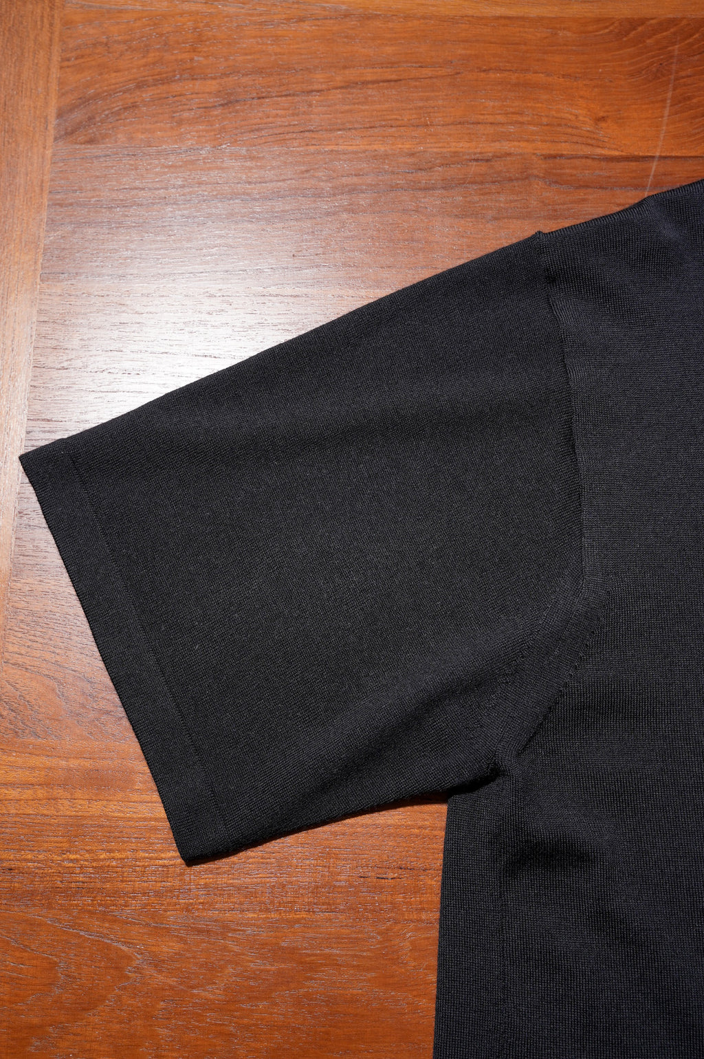 MEIAS "SUMMER WOOL BASIC TEE" [BLACK]