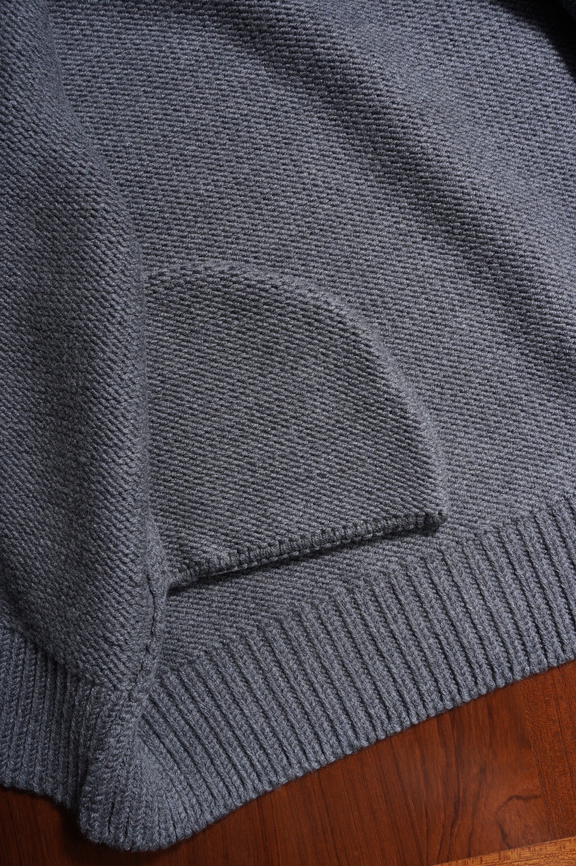 Olde H and Daughter "WOOL DRIVERS VEST" [CHARCOAL]