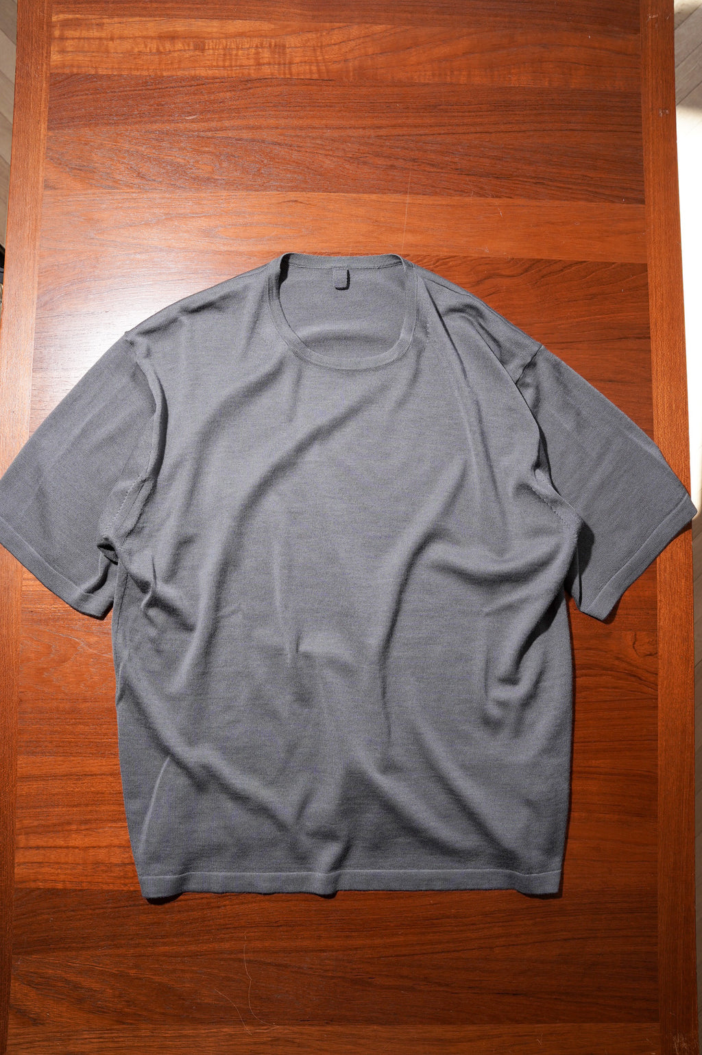 MEIAS "SUMMER WOOL BASIC TEE" [D.GRAY]